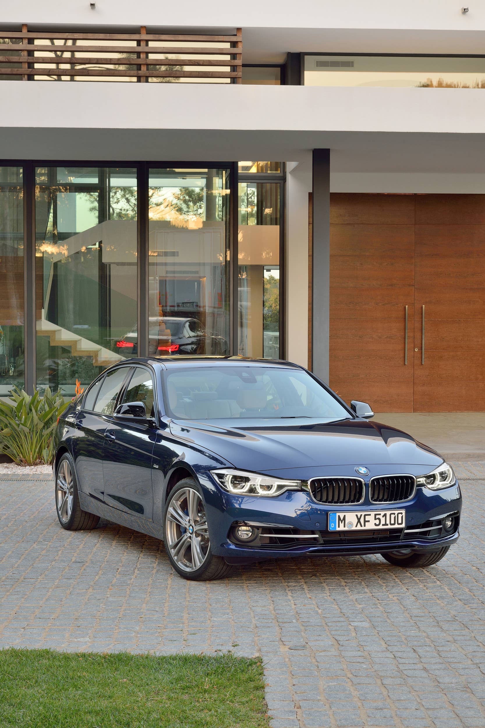 blue 2016 bmw 3 series refresh vertical