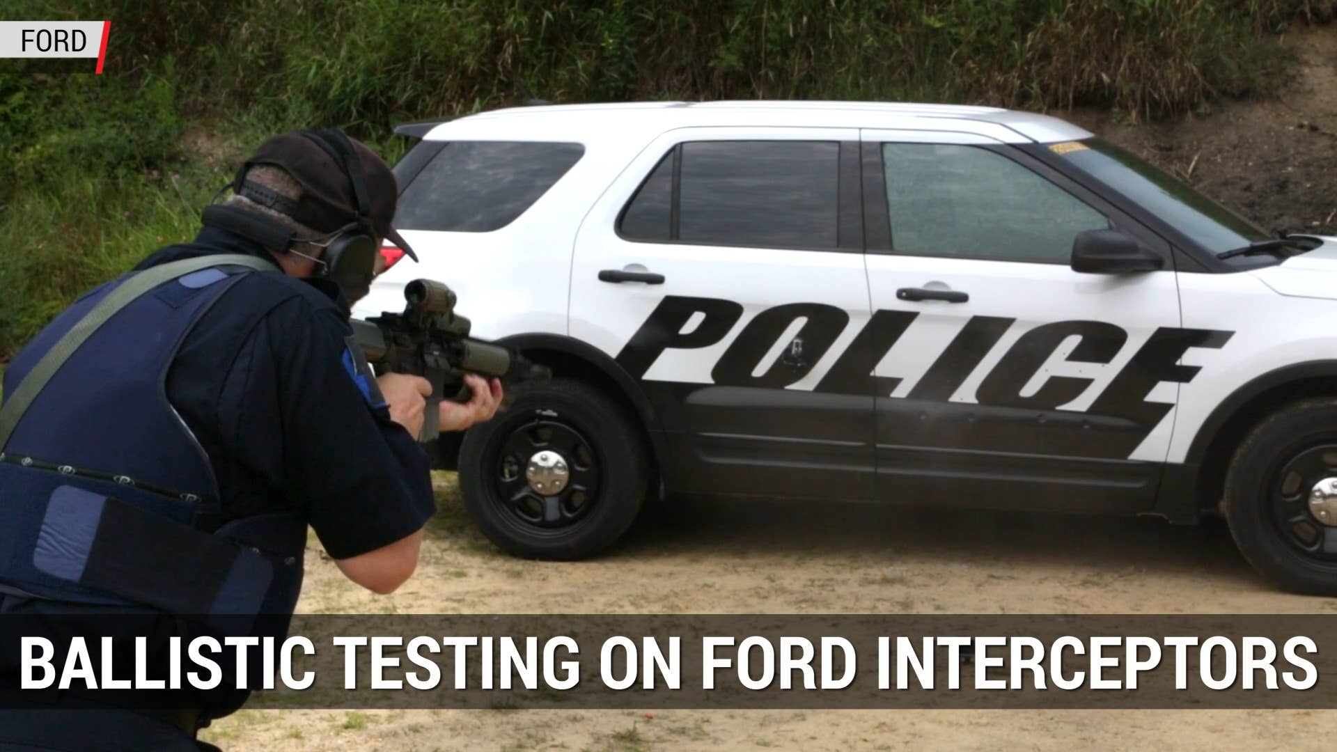 Ford Police Interceptor Ballistic Testing | Autoblog Minute