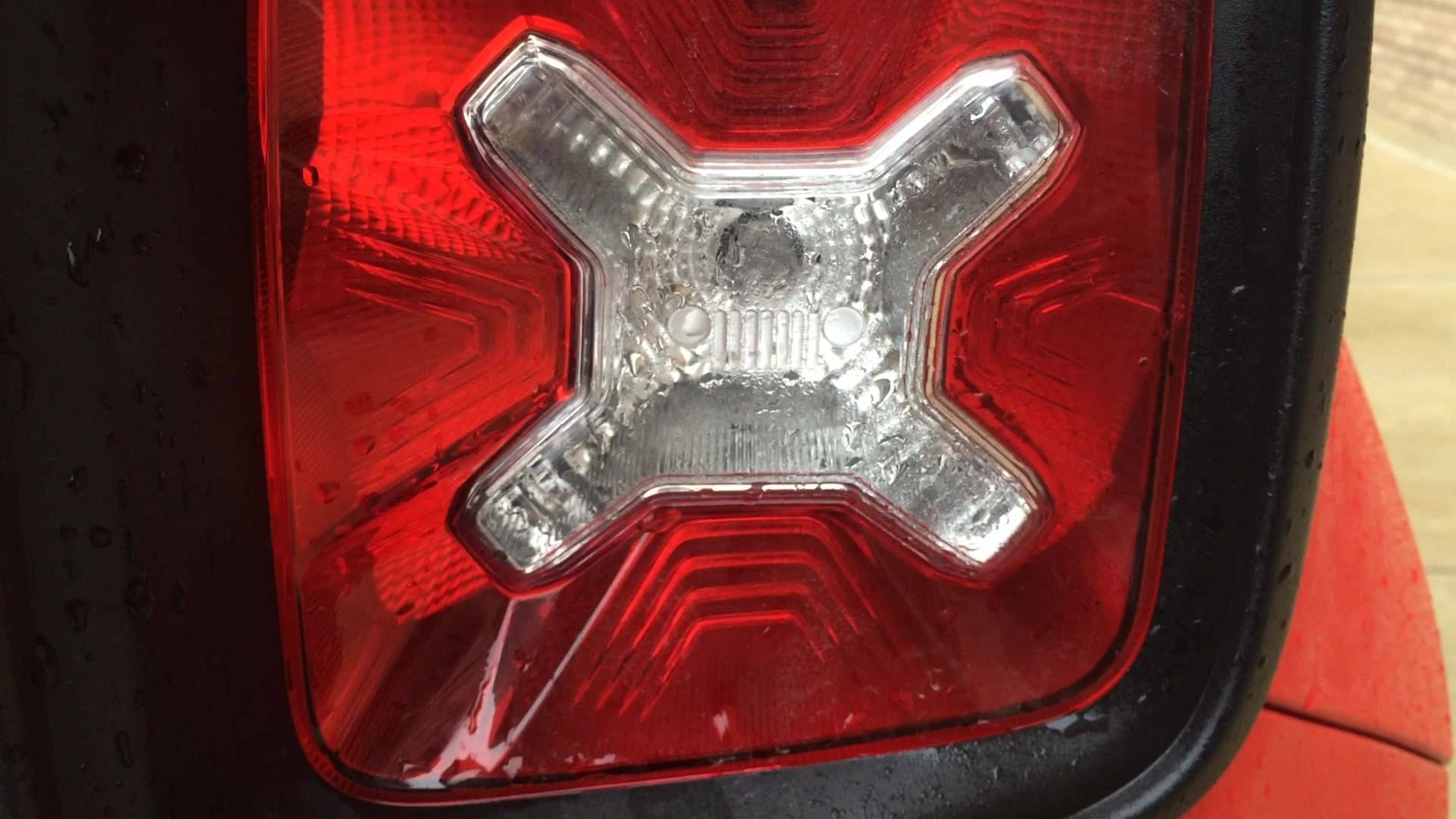 Jeep designers clearly had a lot of fun with the 2015 Jeep Renegade. One unique design cue they included are taillamps that look similar to old gas cans.