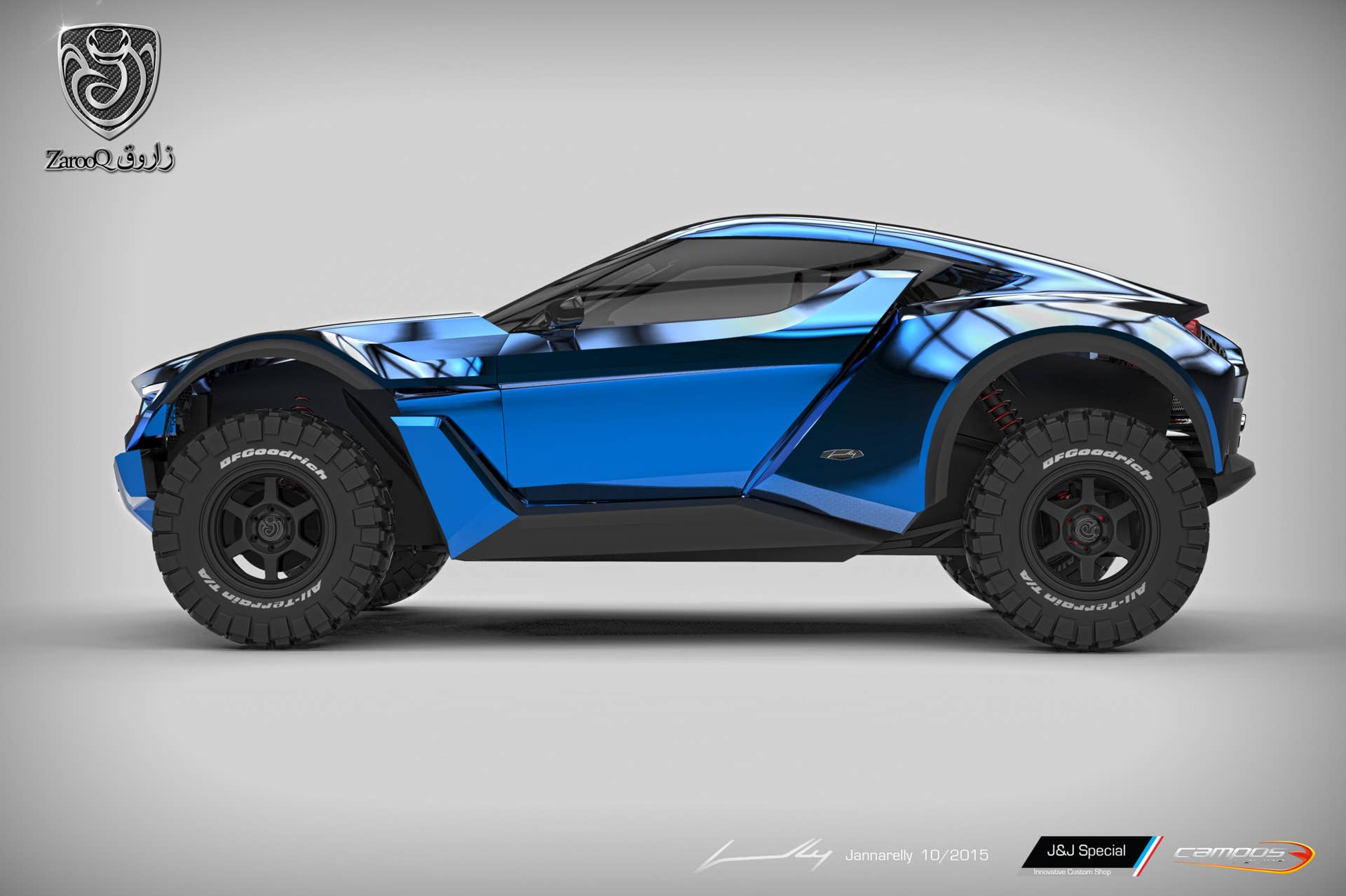 Zarooq SandRacer blue side