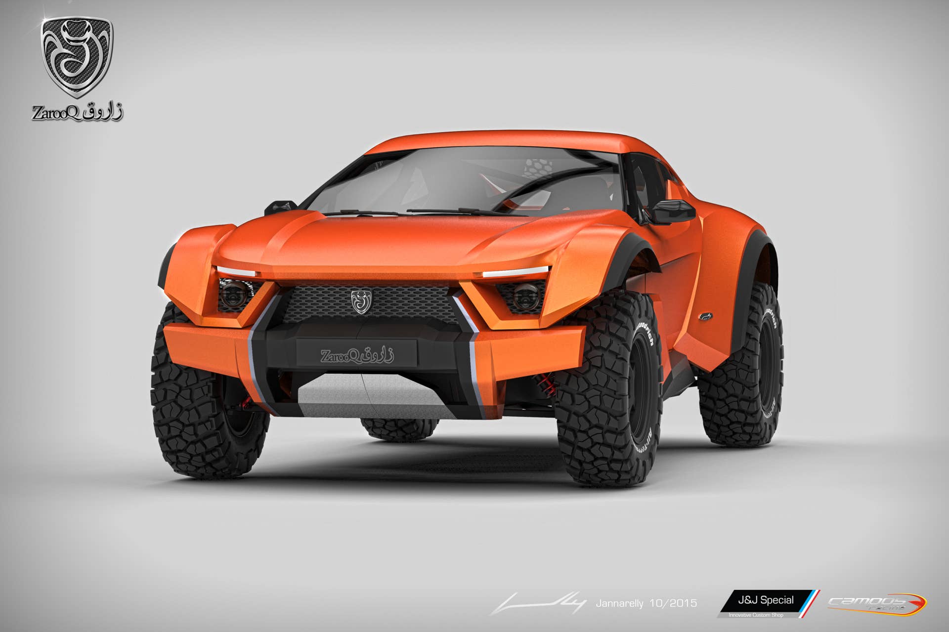Zarooq SandRacer orange