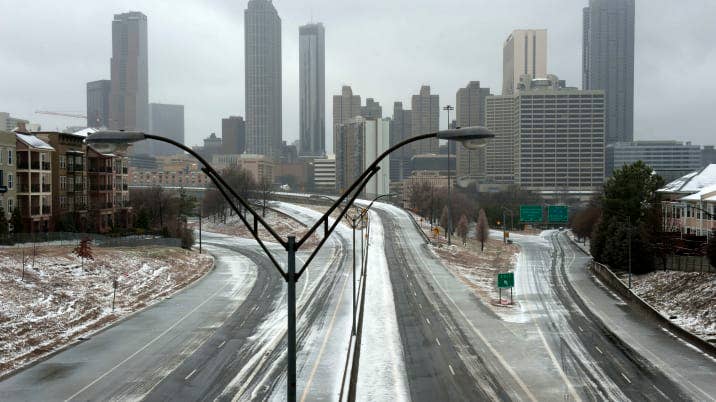 Another Winter Storm Affects Atlanta Area