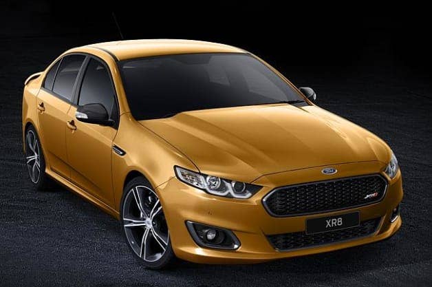 Ford unveils its facelifted Falcon finale with new XR8 - Autoblog