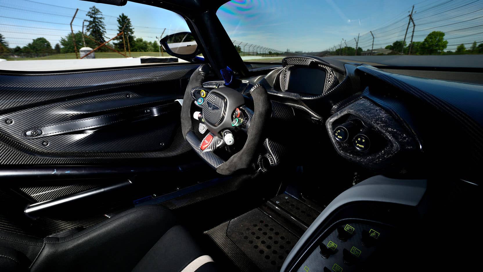 Aston Martin Vulcan Driver Interior