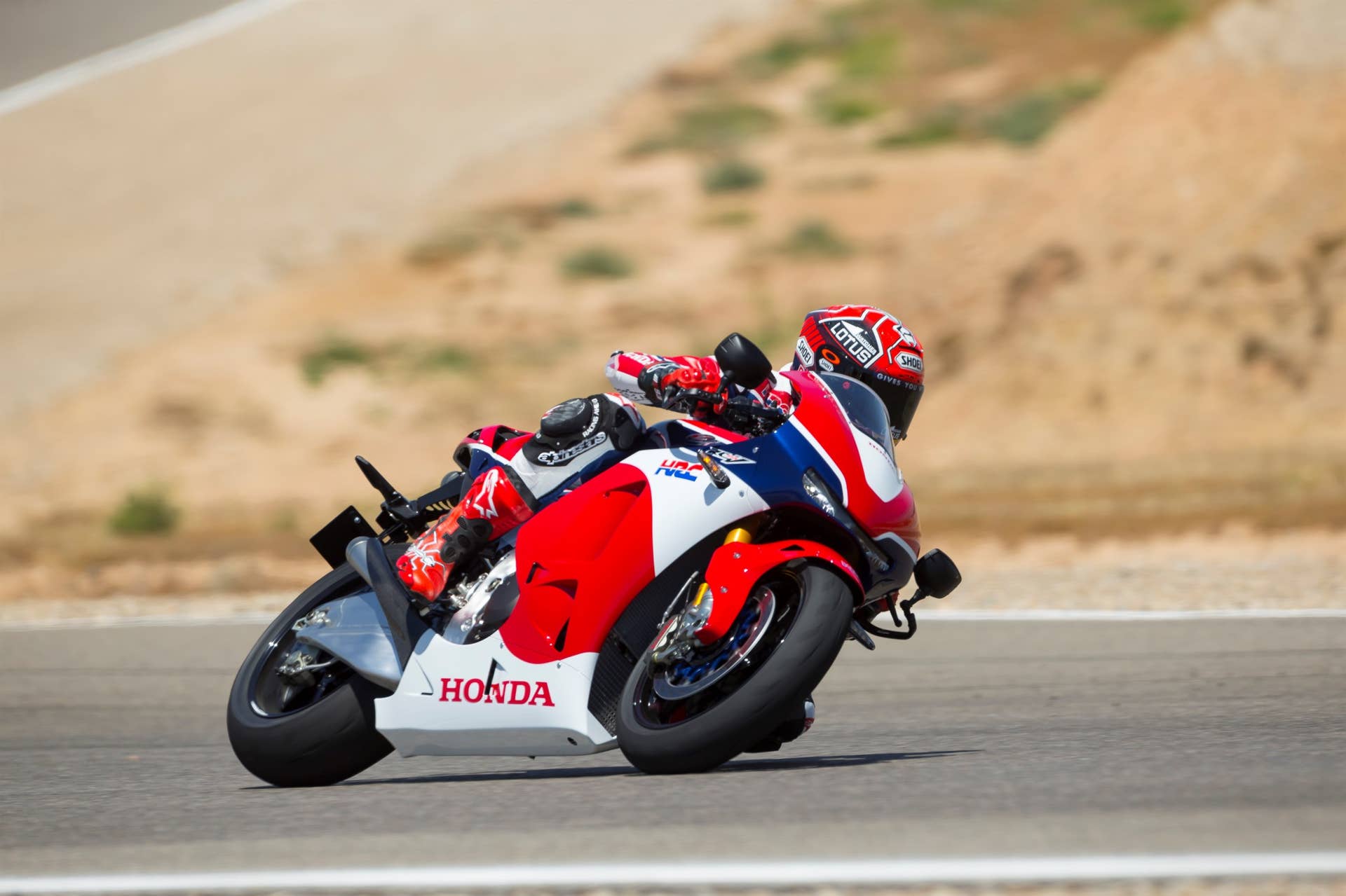 honda rc213v-s on track