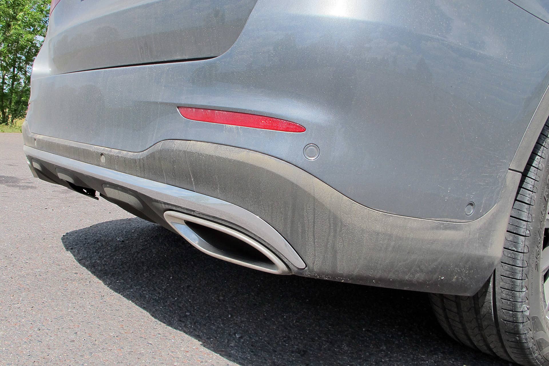 2016 Mercedes-Benz GLC250 rear fascia