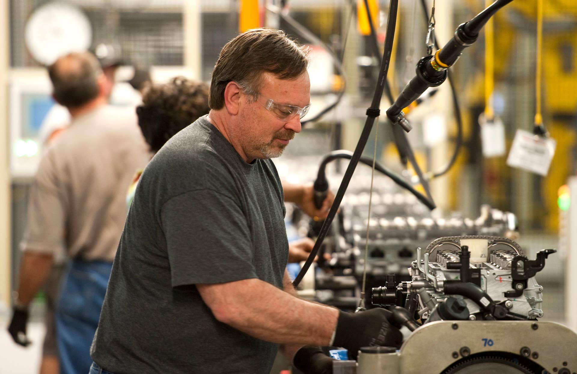 gm factory investments assembly line