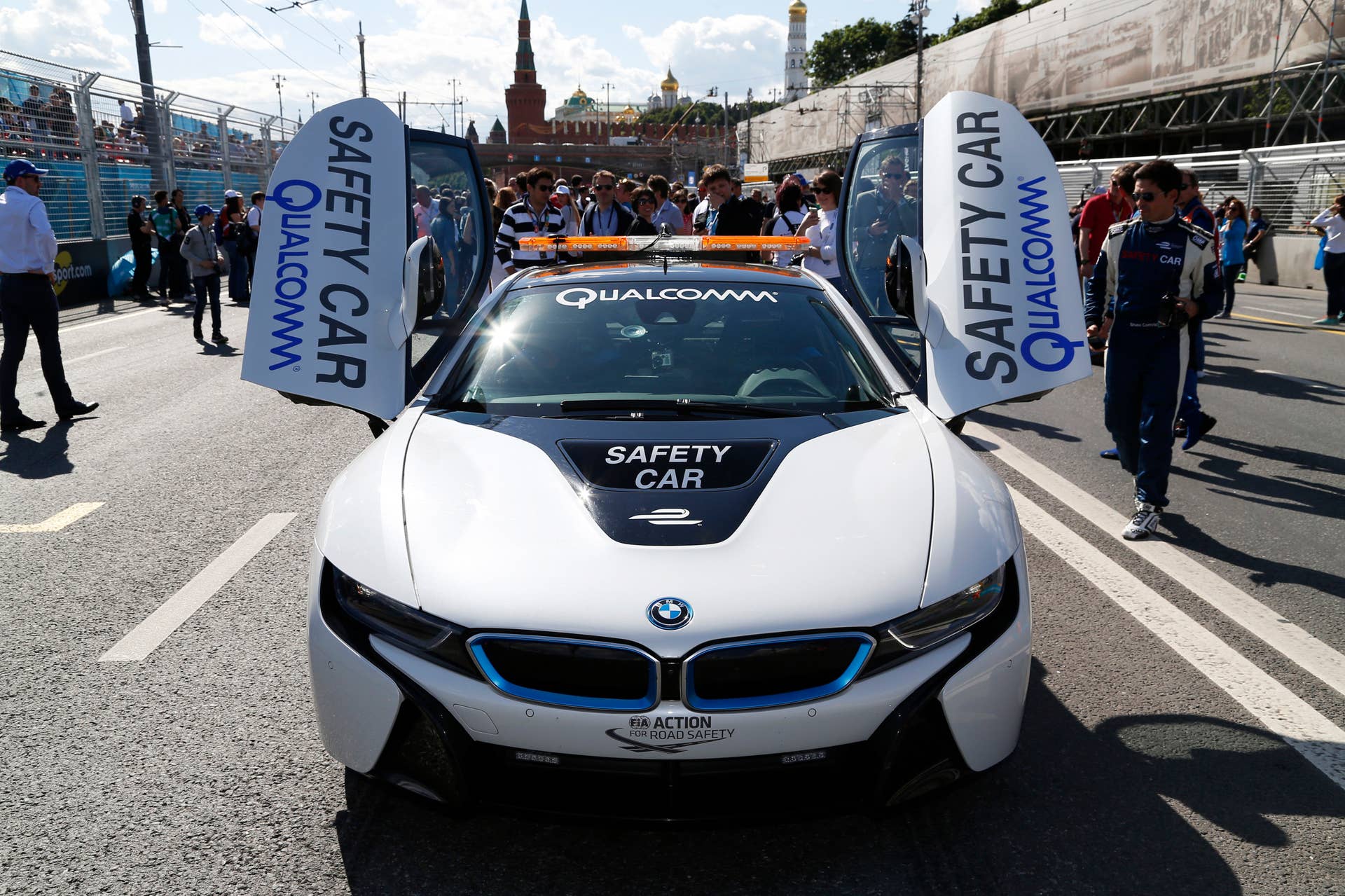 2015 Formula E Moscow ePrix BMW i8 Safety Car