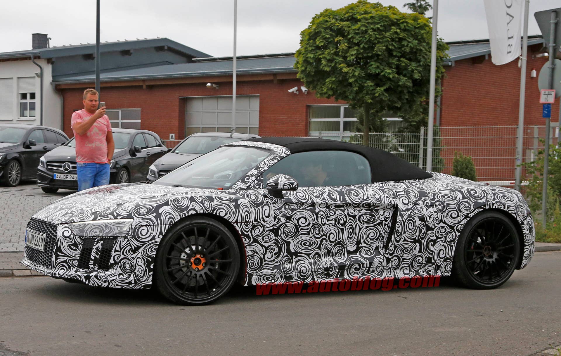 Audi R8 Spyder prototype Germany