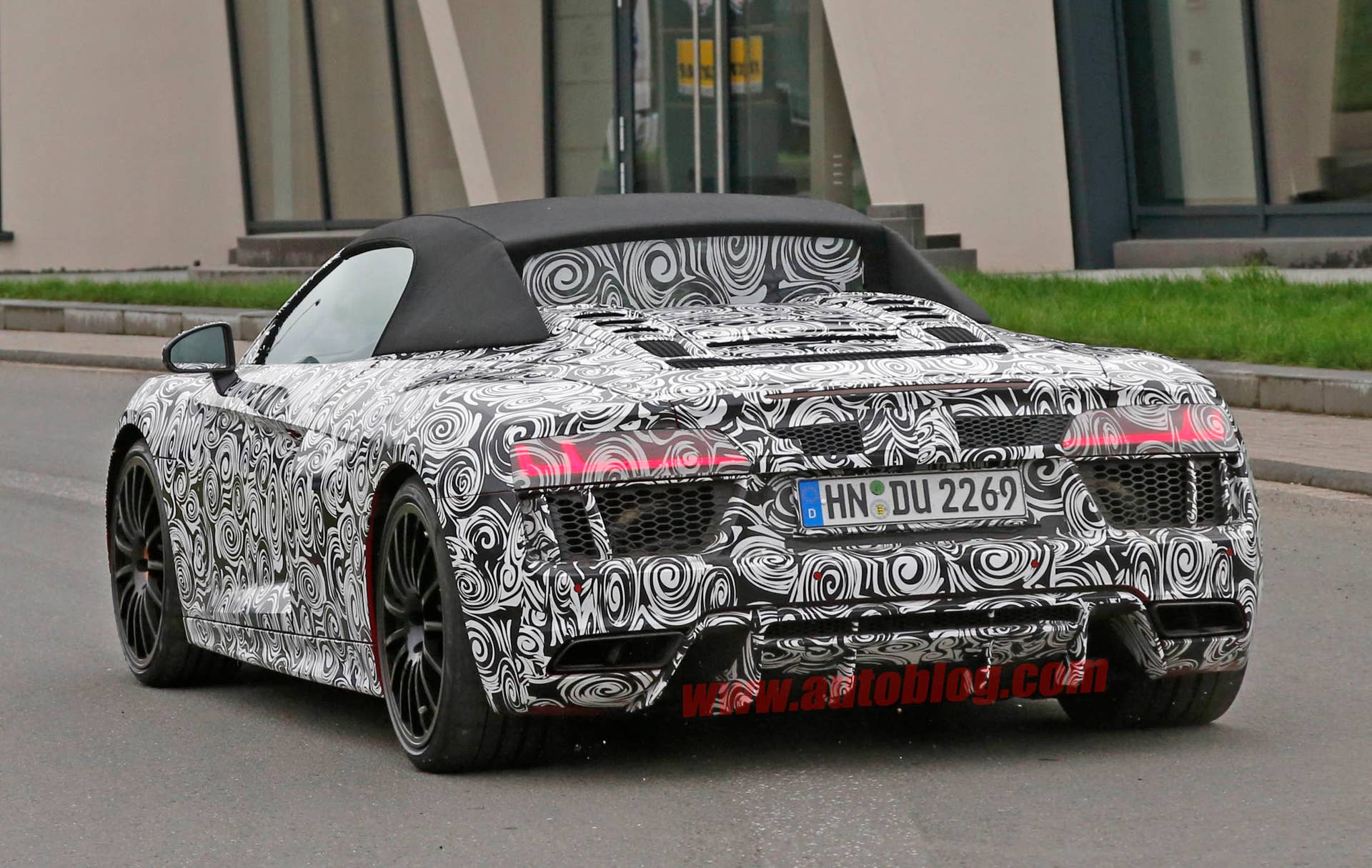 Audi R8 Spyder Germany rear