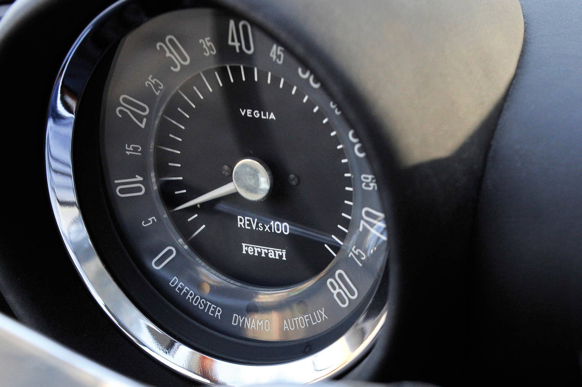 1962 Ferrari 400 Superamerica Aerodinamico instruments tachometer