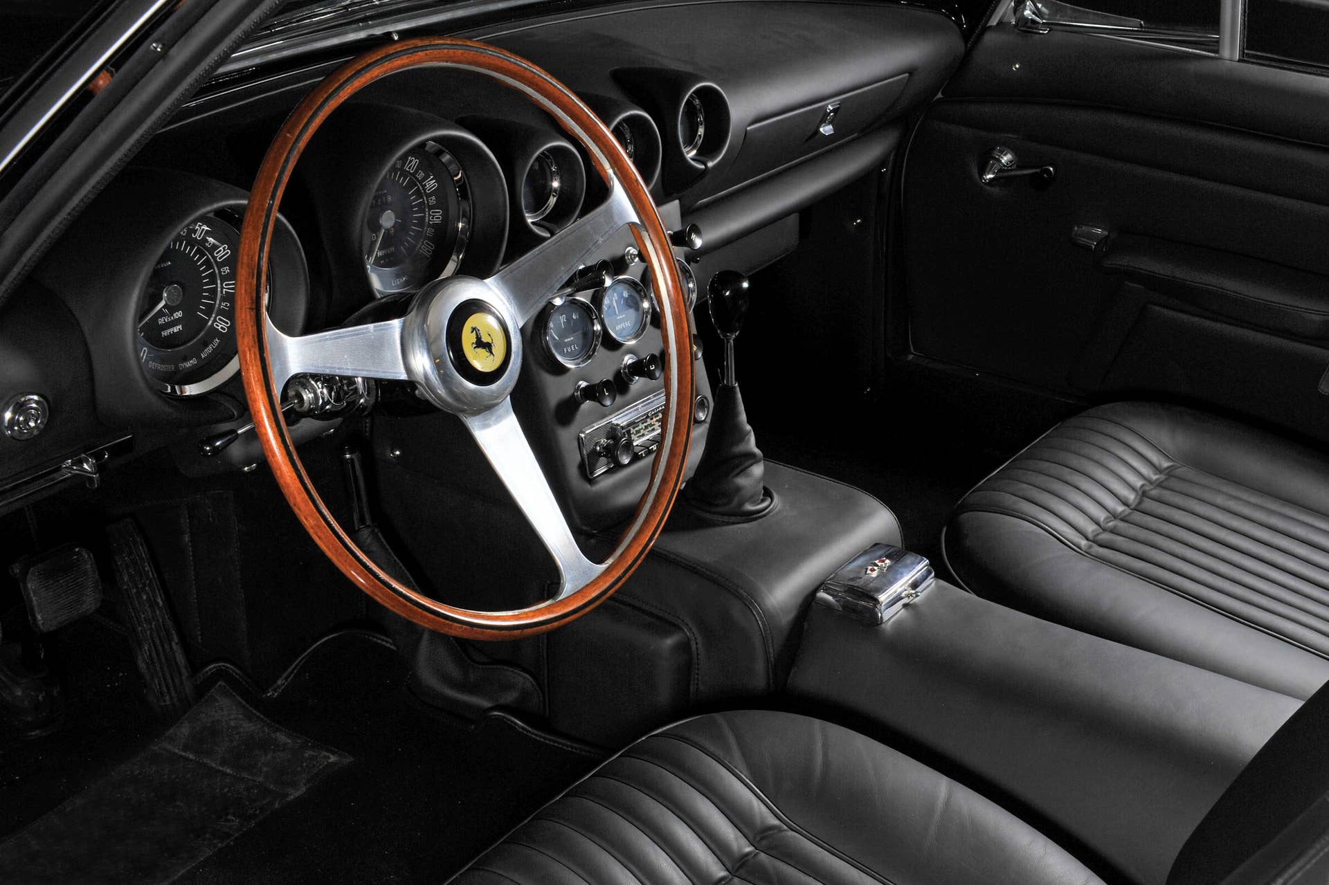 1962 Ferrari 400 Superamerica Aerodinamico steering wheel
