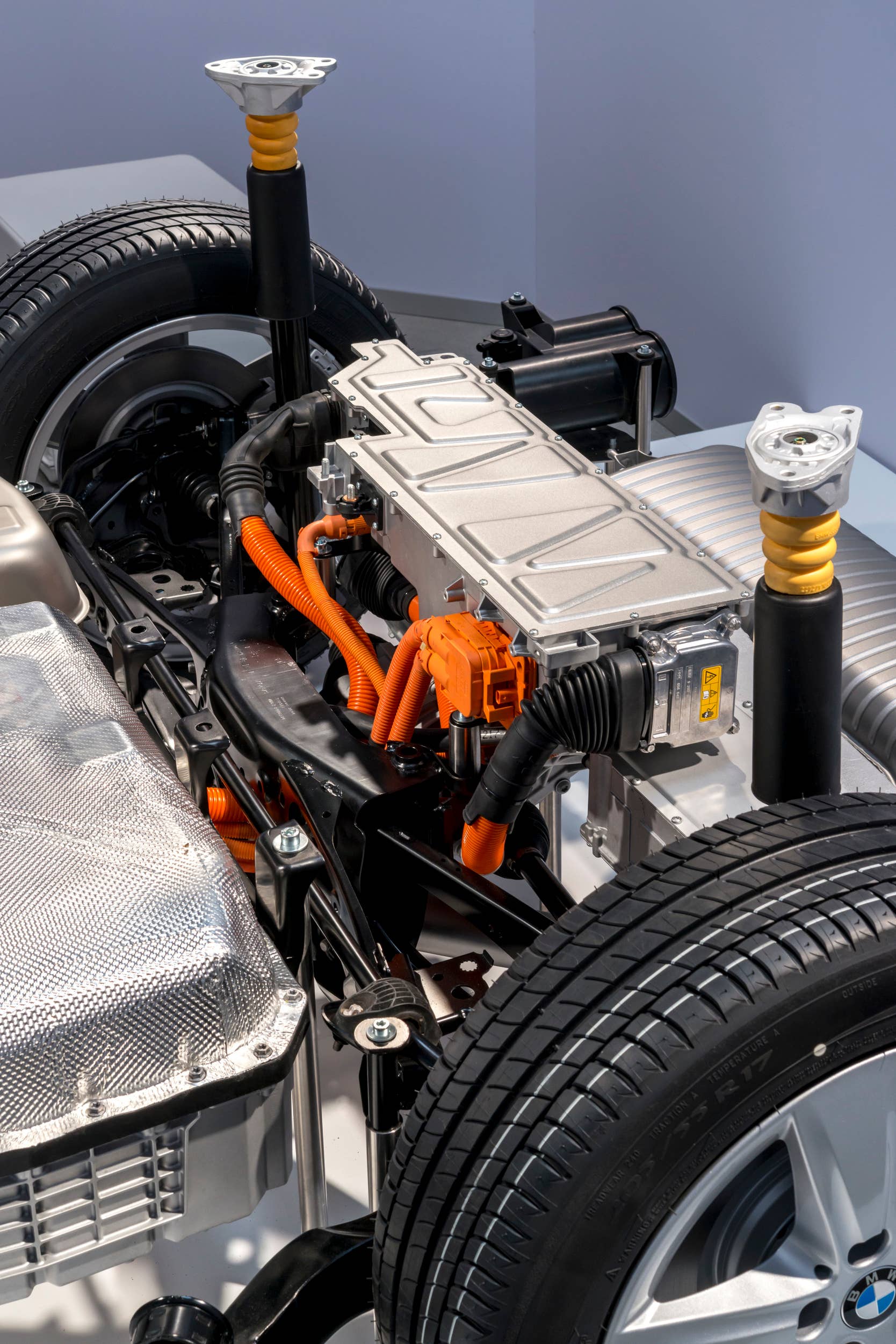 bmw 2 series active tourer plug-in hybrid prototype suspension