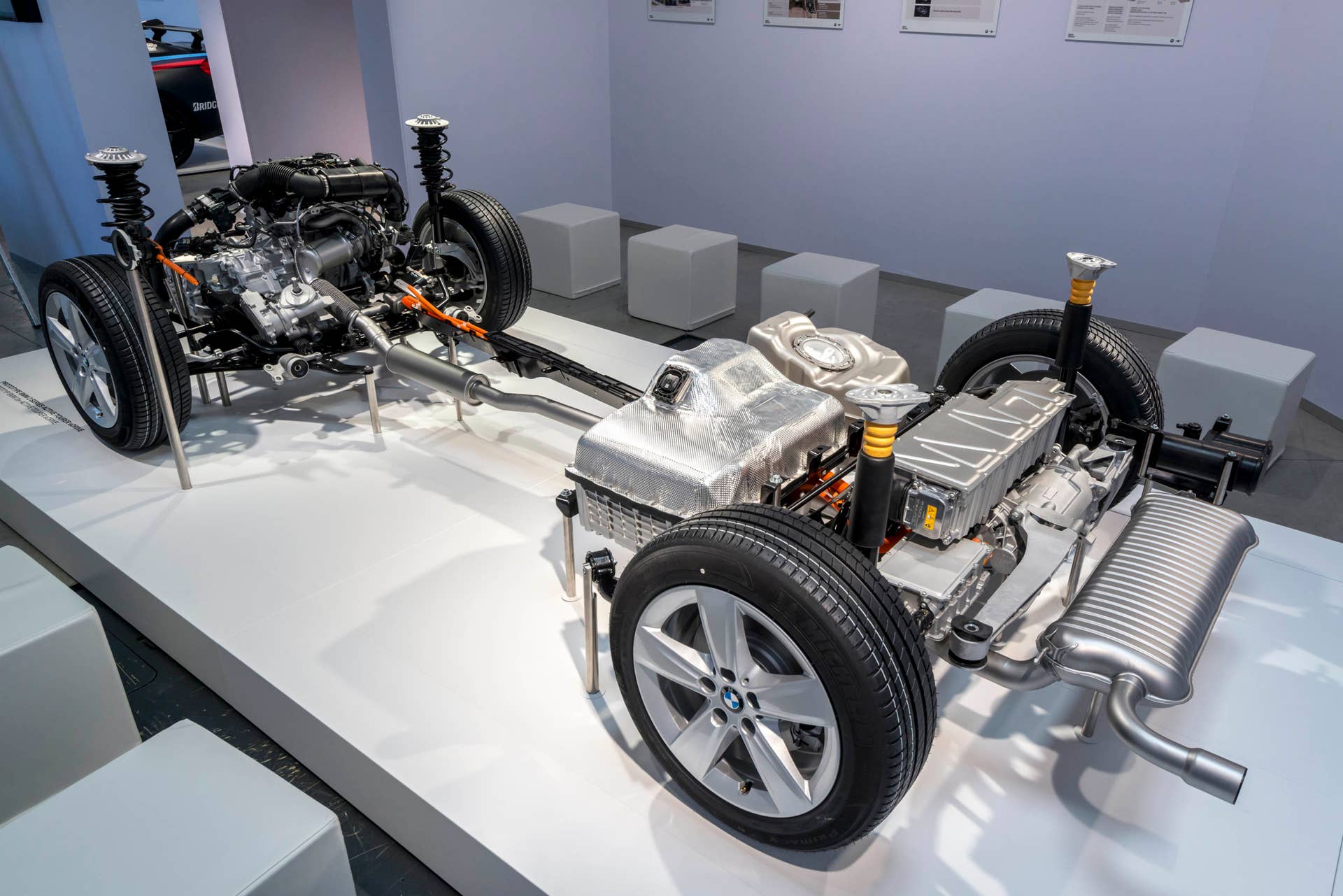 bmw 2 series active tourer plug-in hybrid prototype rear hybrid