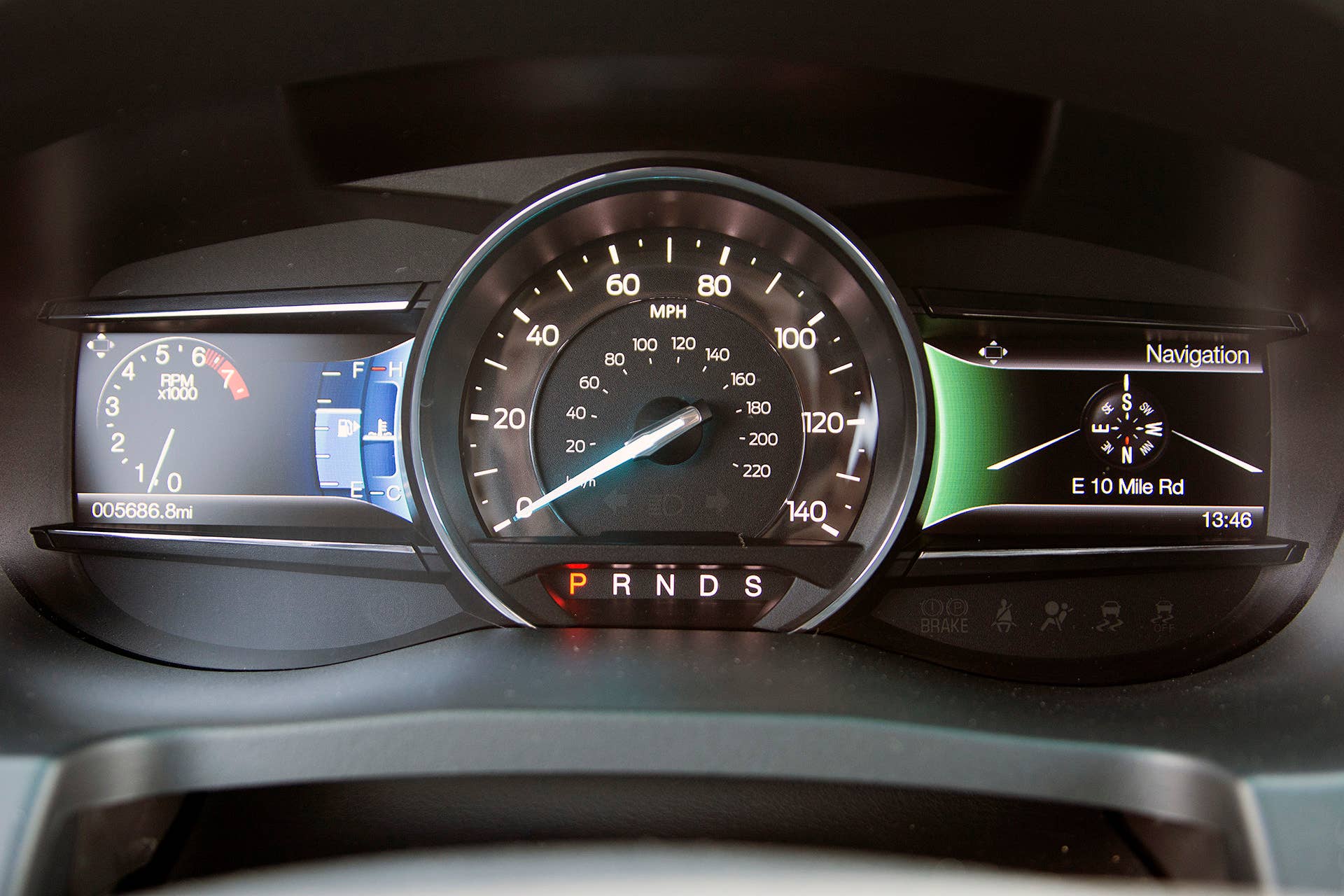 2016 Ford Explorer Sport gauges