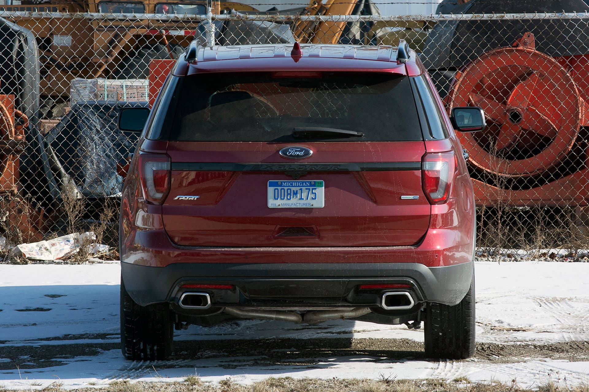 2016 Ford Explorer Sport rear view