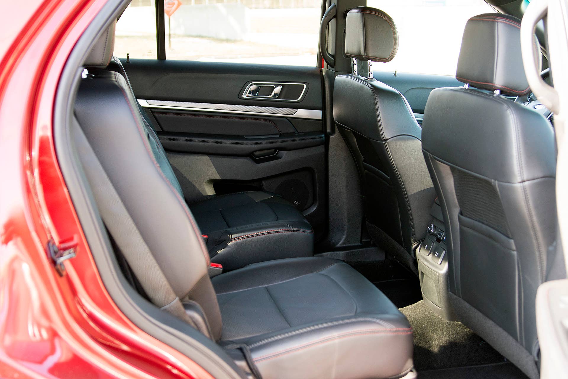 2016 Ford Explorer Sport rear seats