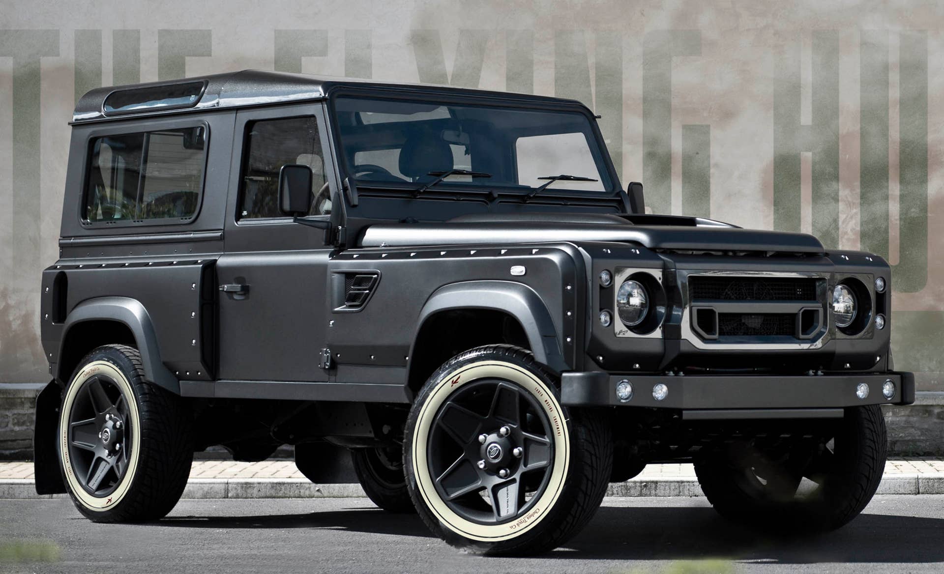 Range Rover Vogue built to Kahn Designs RS600 specification. Interior features include steel door sills, leather door covers, sport aluminum pedals, leather armrests, perforated black leather upholstery, and Kahn logos. Optional extras such as carbon trim are also available. For more info and a pricing list, please head to www.KahnDesign.com ©KahnDesign All rights reserved. This image may not be used, reproduced or transmitted without first obtaining a copyright licence. Please contact Graham.Taylor@kahndesign.com for more details.