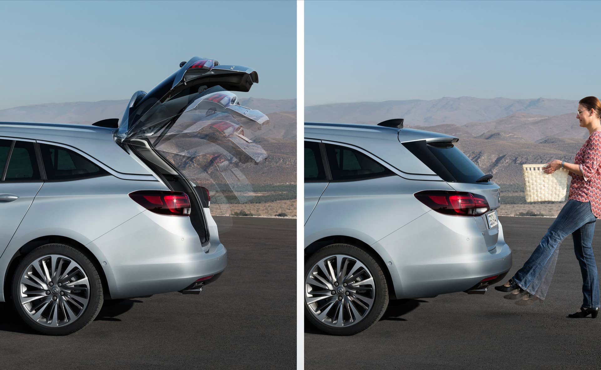 2016 Opel Astra Sports Tourer wagon open tailgate