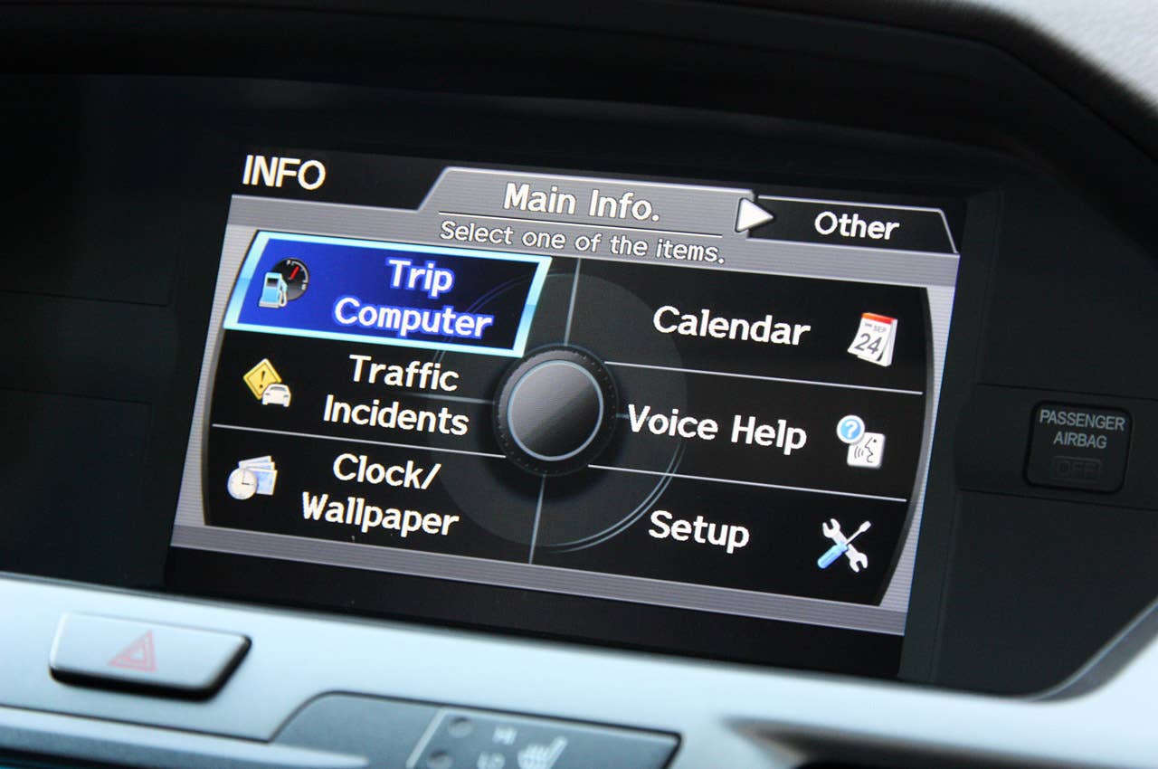 2011 Honda Odyssey multimedia system