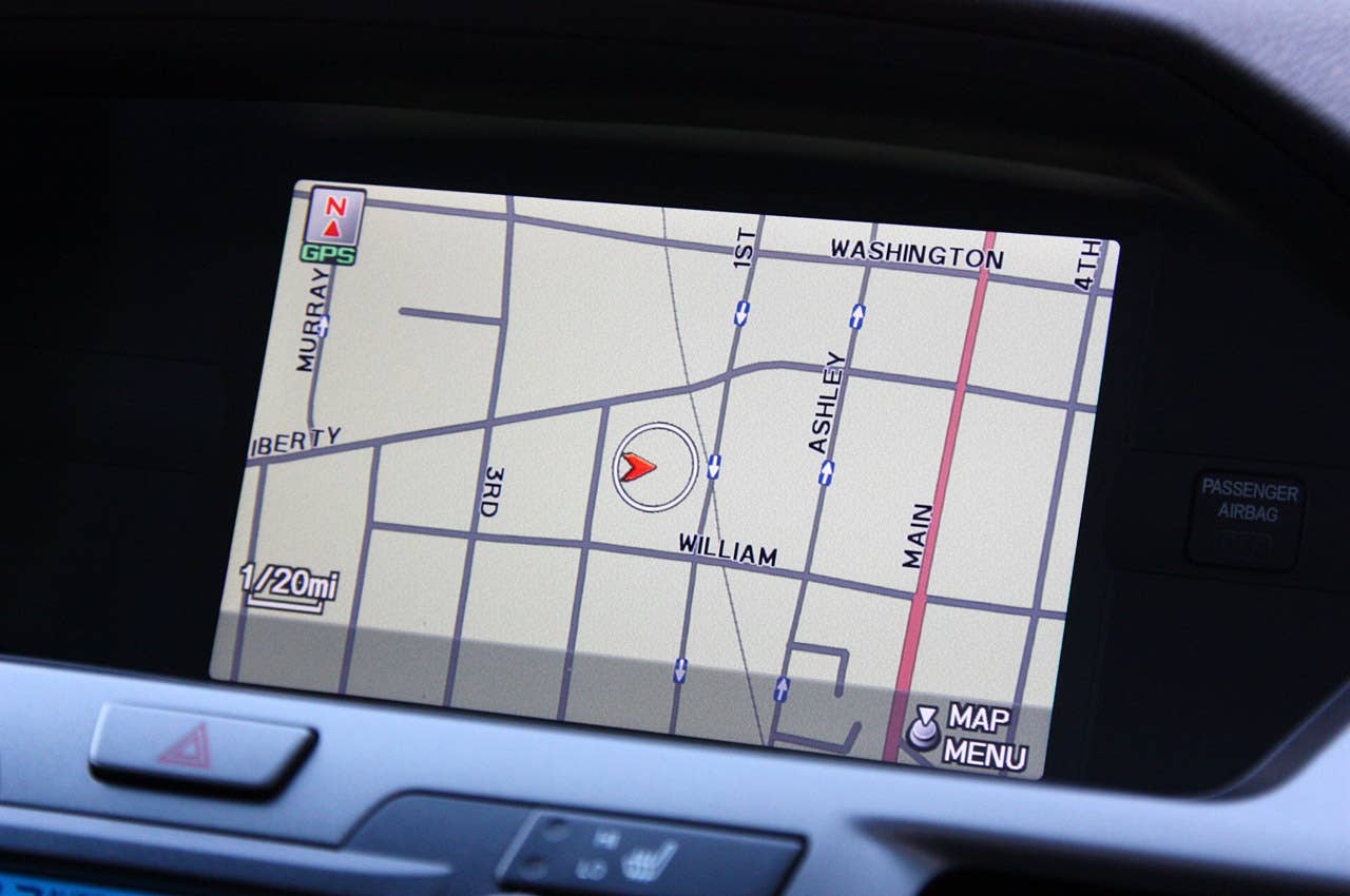 2011 Honda Odyssey navigation system