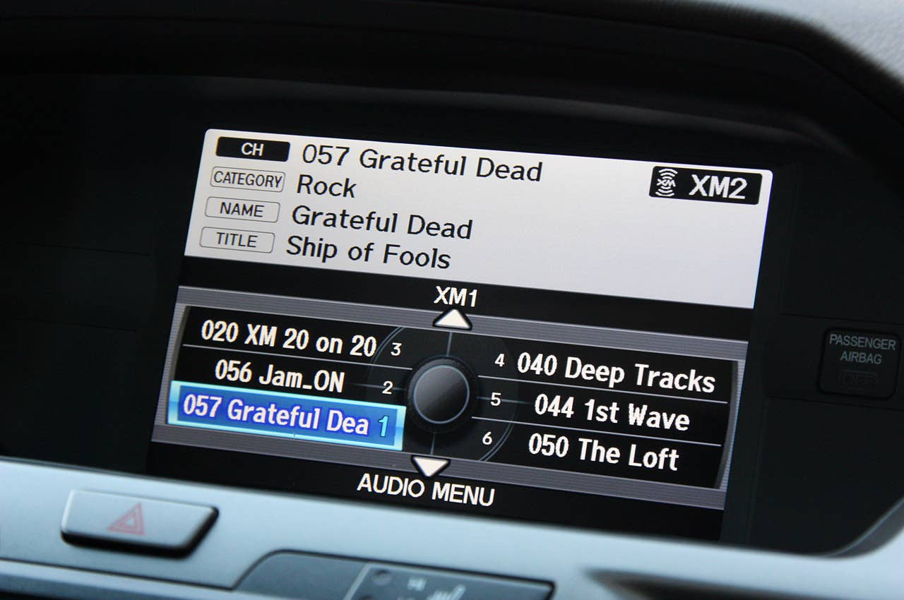 2011 Honda Odyssey multimedia system