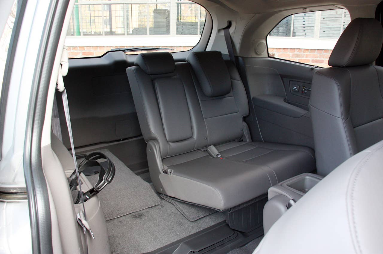2011 Honda Odyssey third row