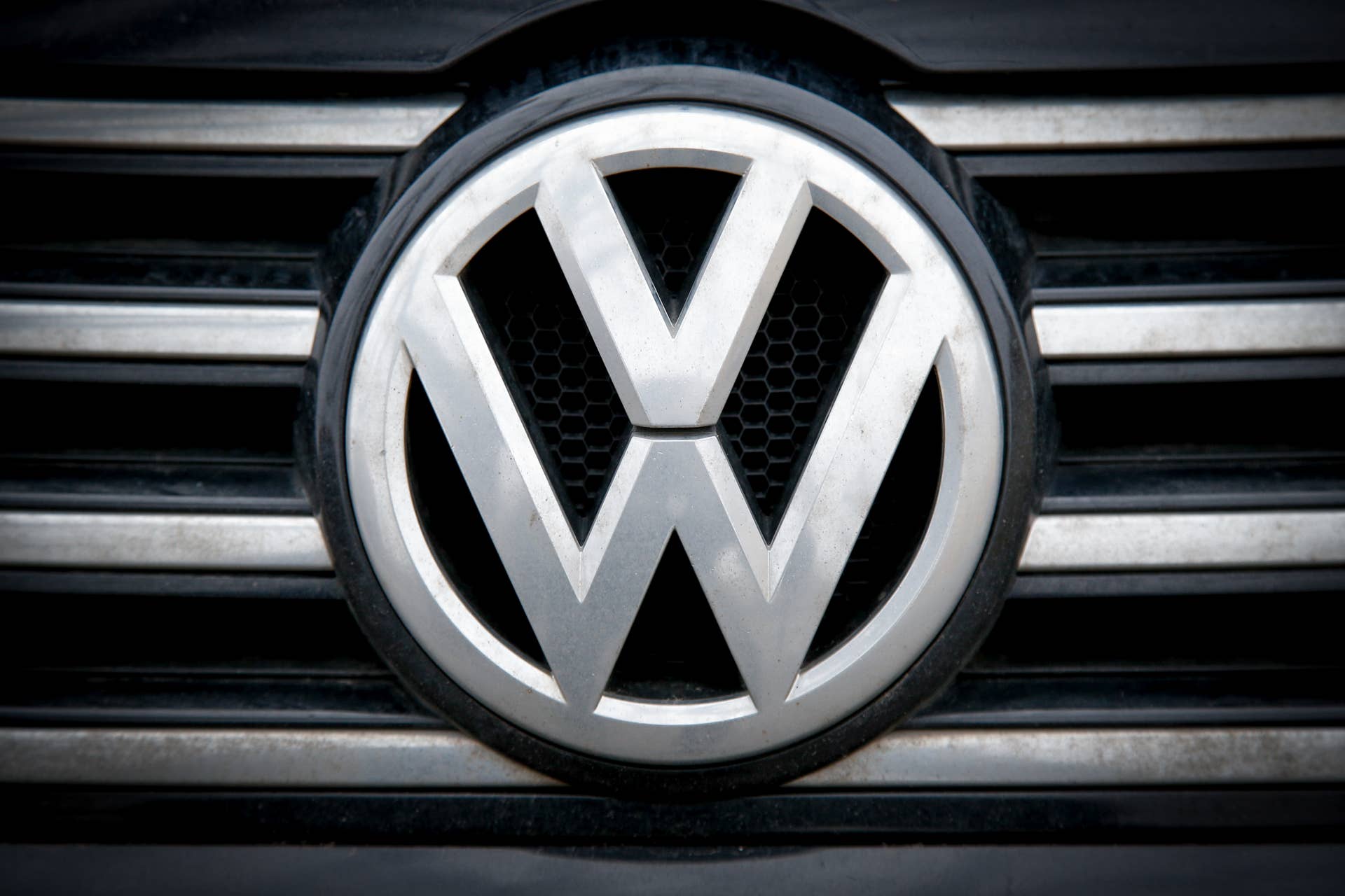 The front grill of a Volkswagen Passat is seen in Bydgoszc, Poland on 23 March, 2017. (Photo by Jaap Arriens/NurPhoto via Getty Images)