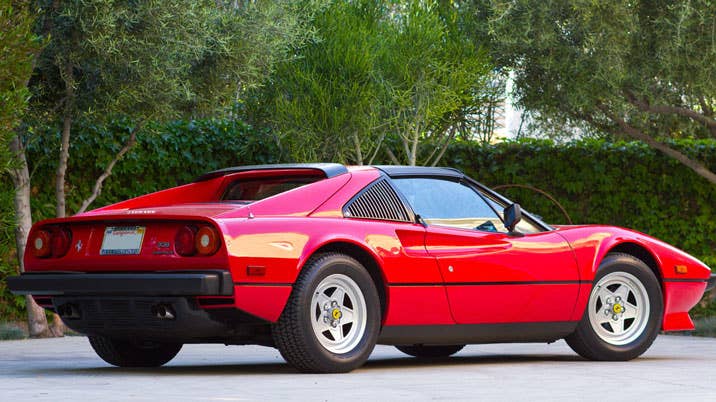 Ferrari 308 rear red