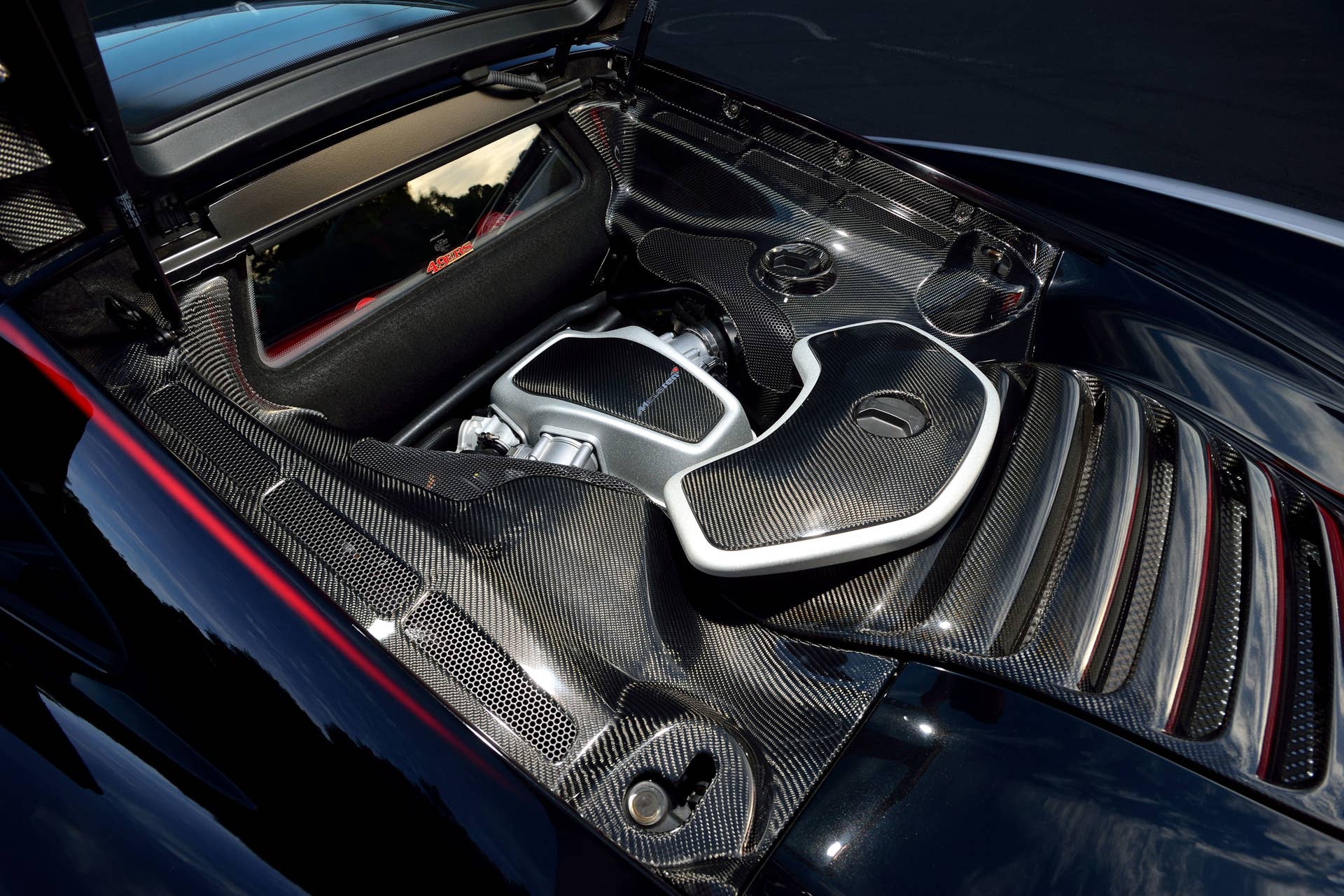 2012 McLaren MP4-12C High Sport engine bay
