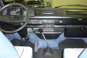 1987 vw vanagon syncro interior