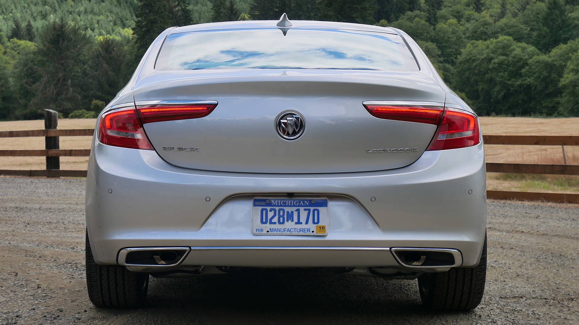 2017 Buick LaCrosse rear view