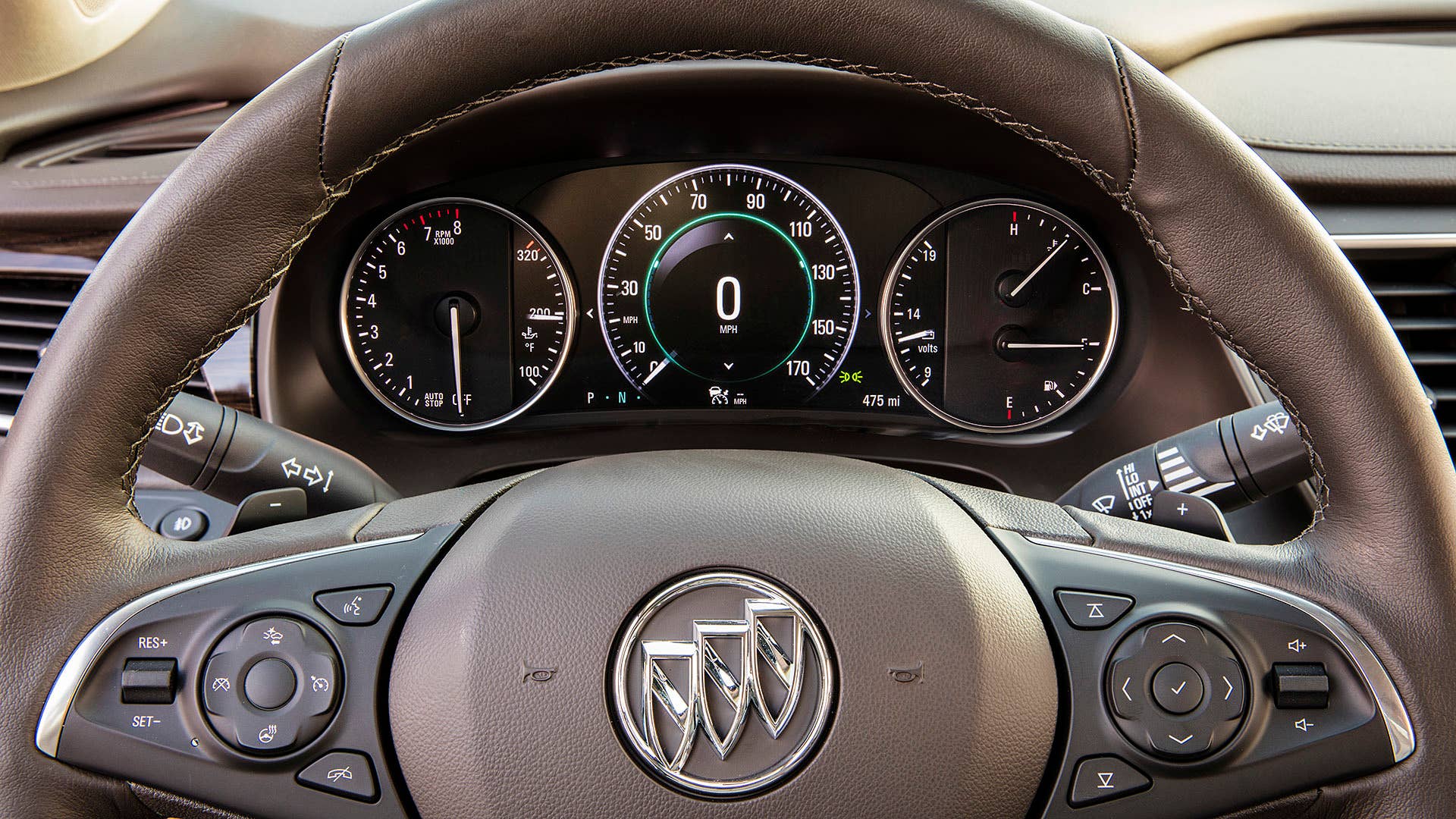 2017 Buick LaCrosse gauges