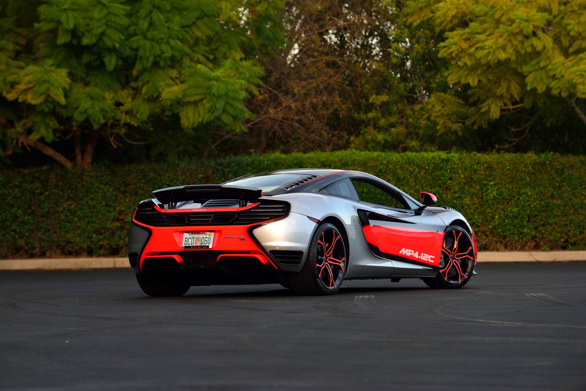 2012 McLaren MP4-12C High Sport rear 3/4