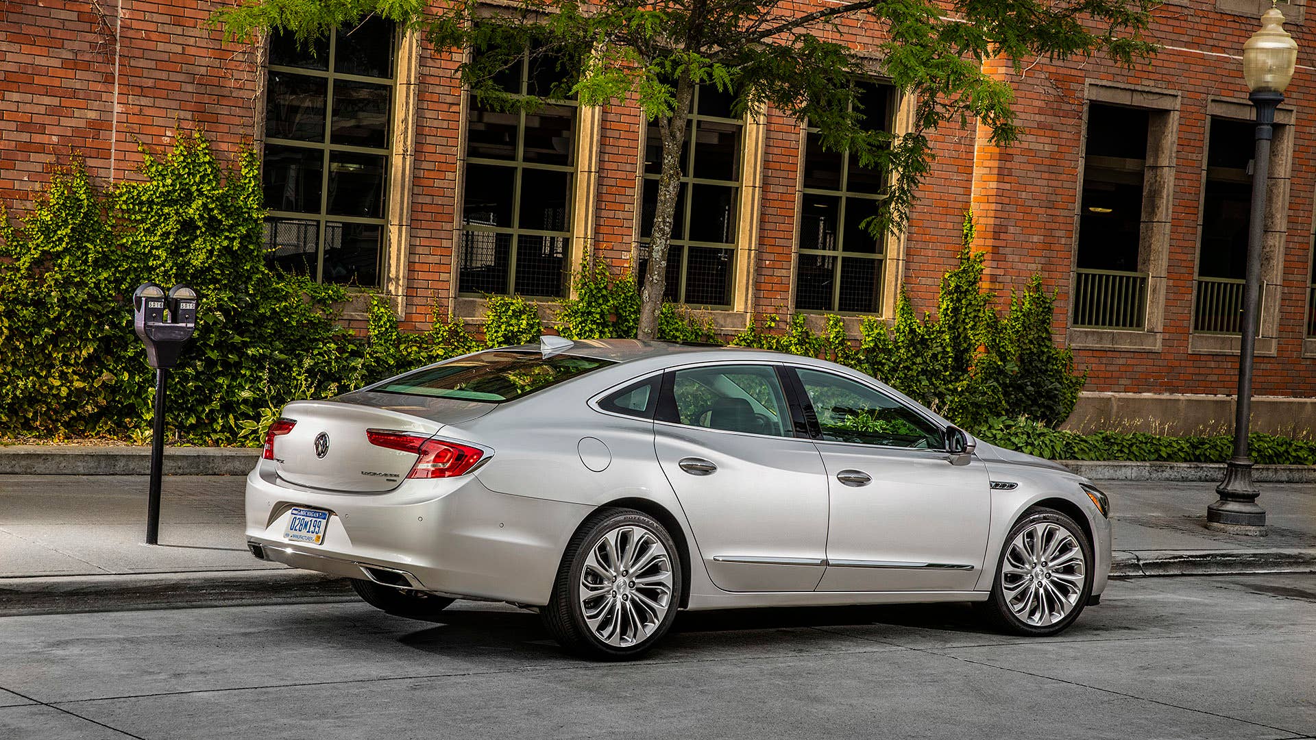 2017 Buick LaCrosse rear 3/4 view