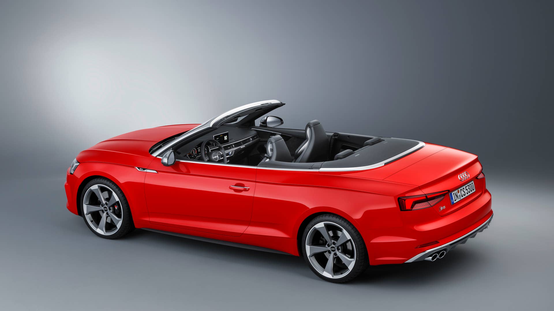 2018 Audi S5 Cabriolet Overhead Rear Exterior