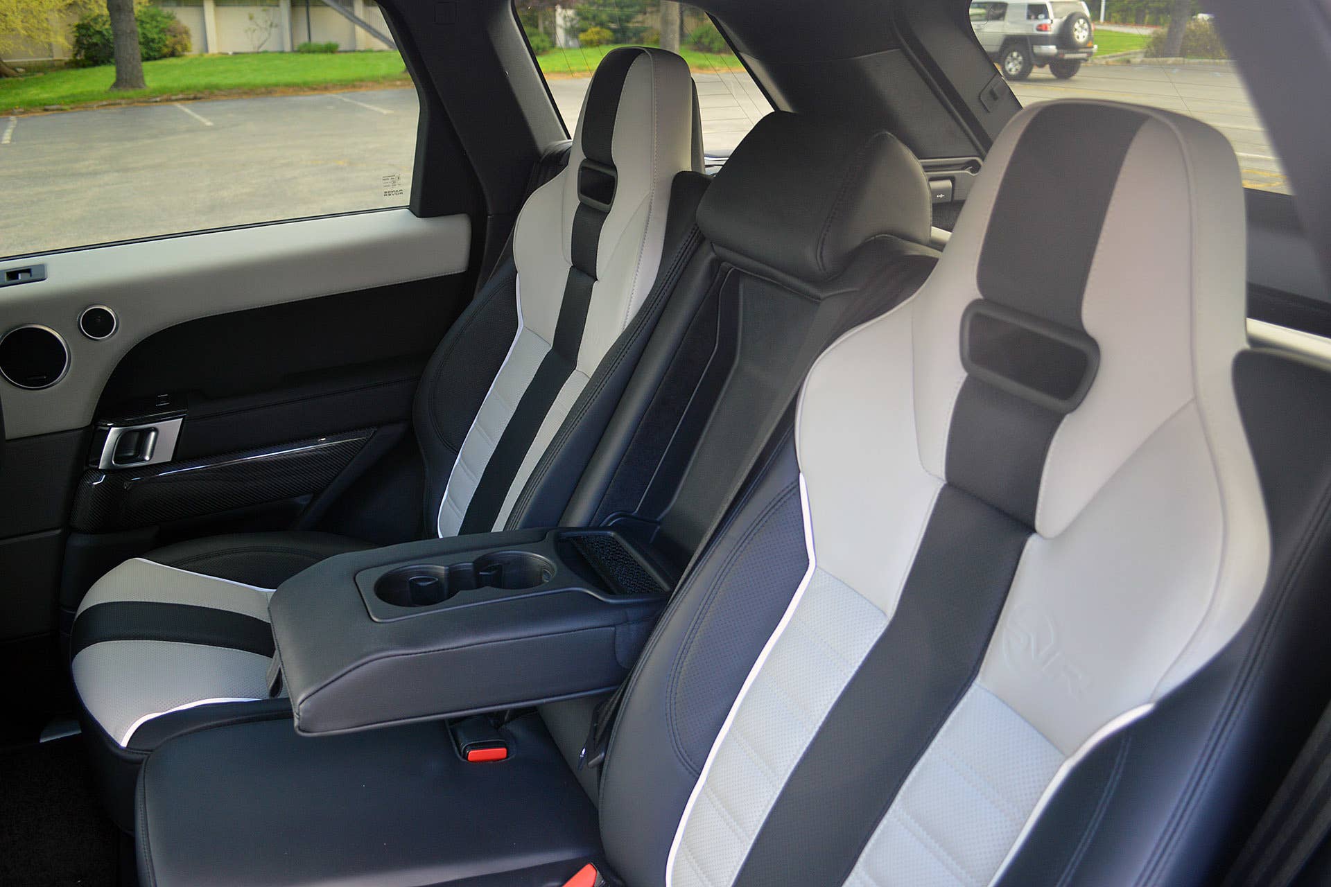2015 Land Rover Range Rover Sport SVR rear seats