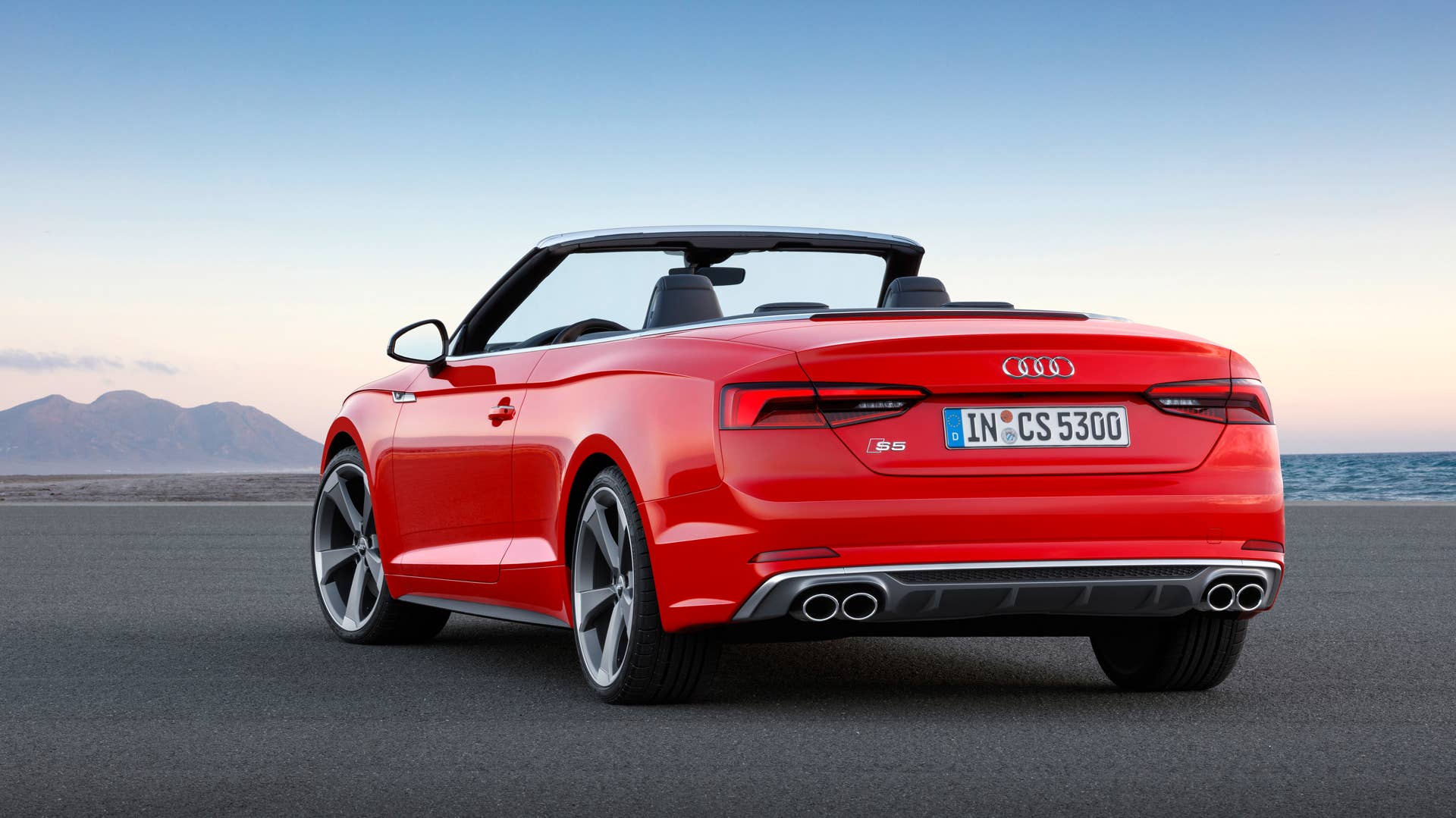 2018 Audi S5 Cabriolet Rear End Exterior