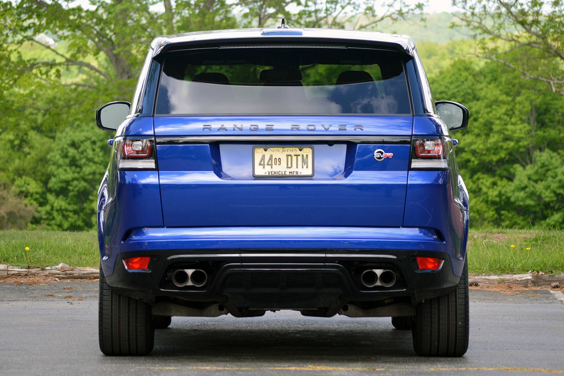 2015 Land Rover Range Rover Sport SVR rear view