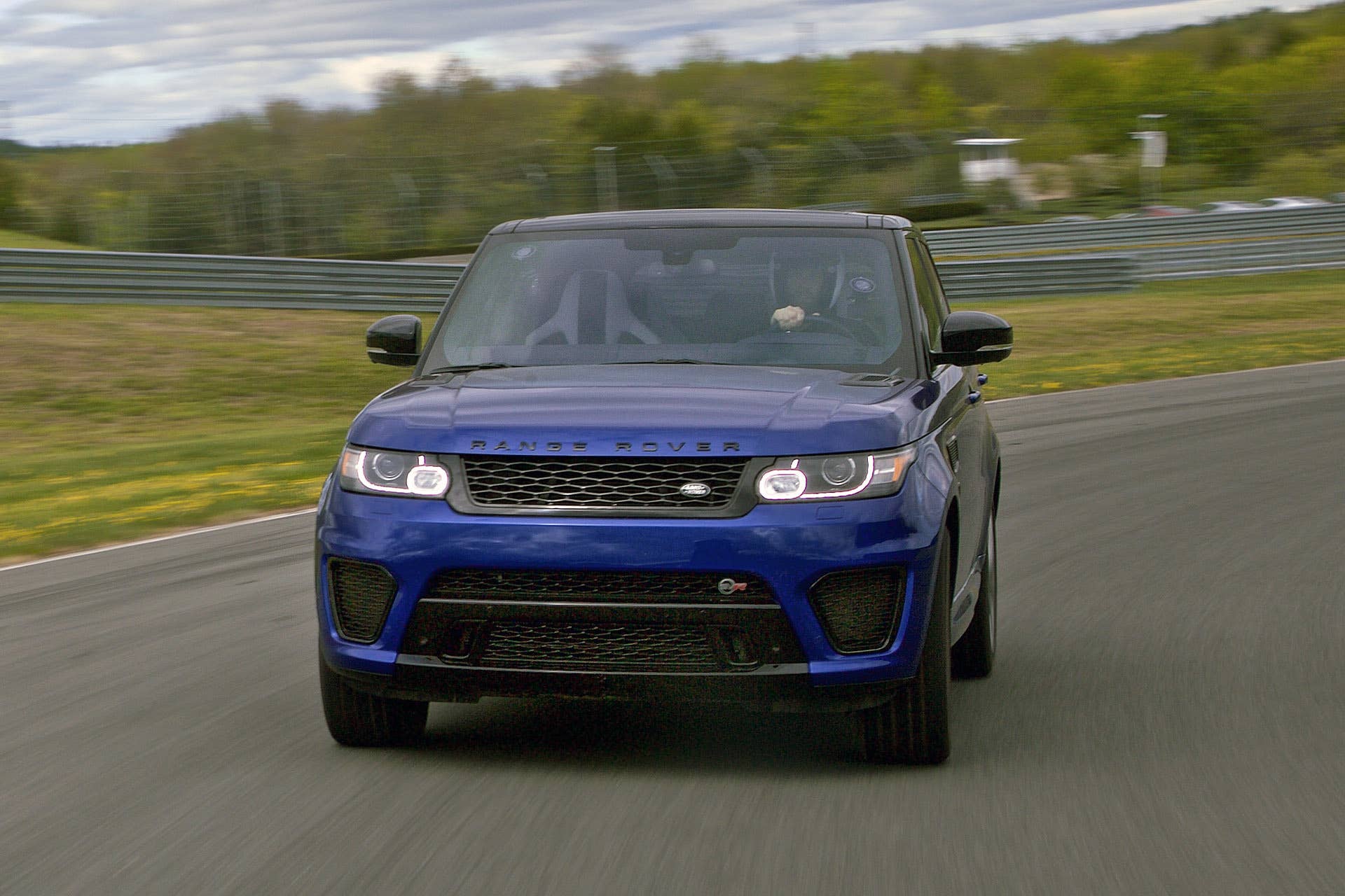 2015 Land Rover Range Rover Sport SVR driving