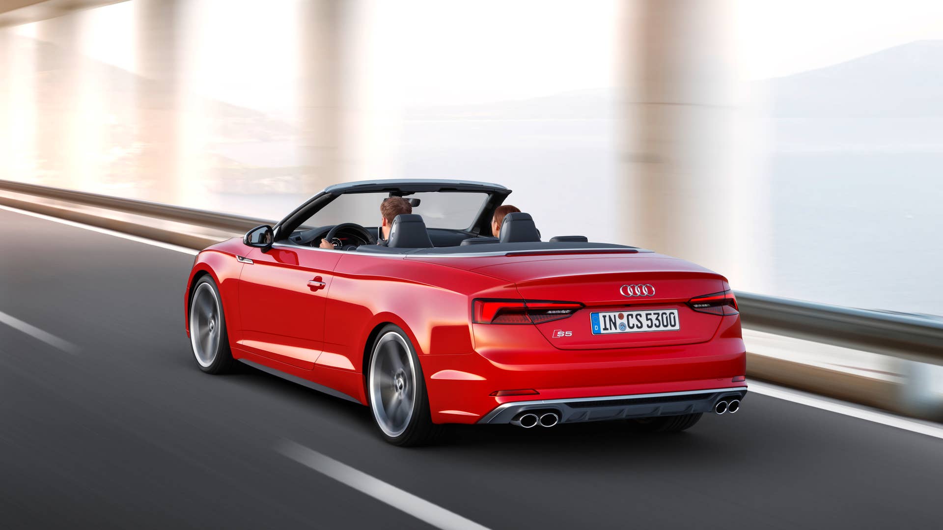 2018 Audi S5 Cabriolet Rear Three Quarter Exterior