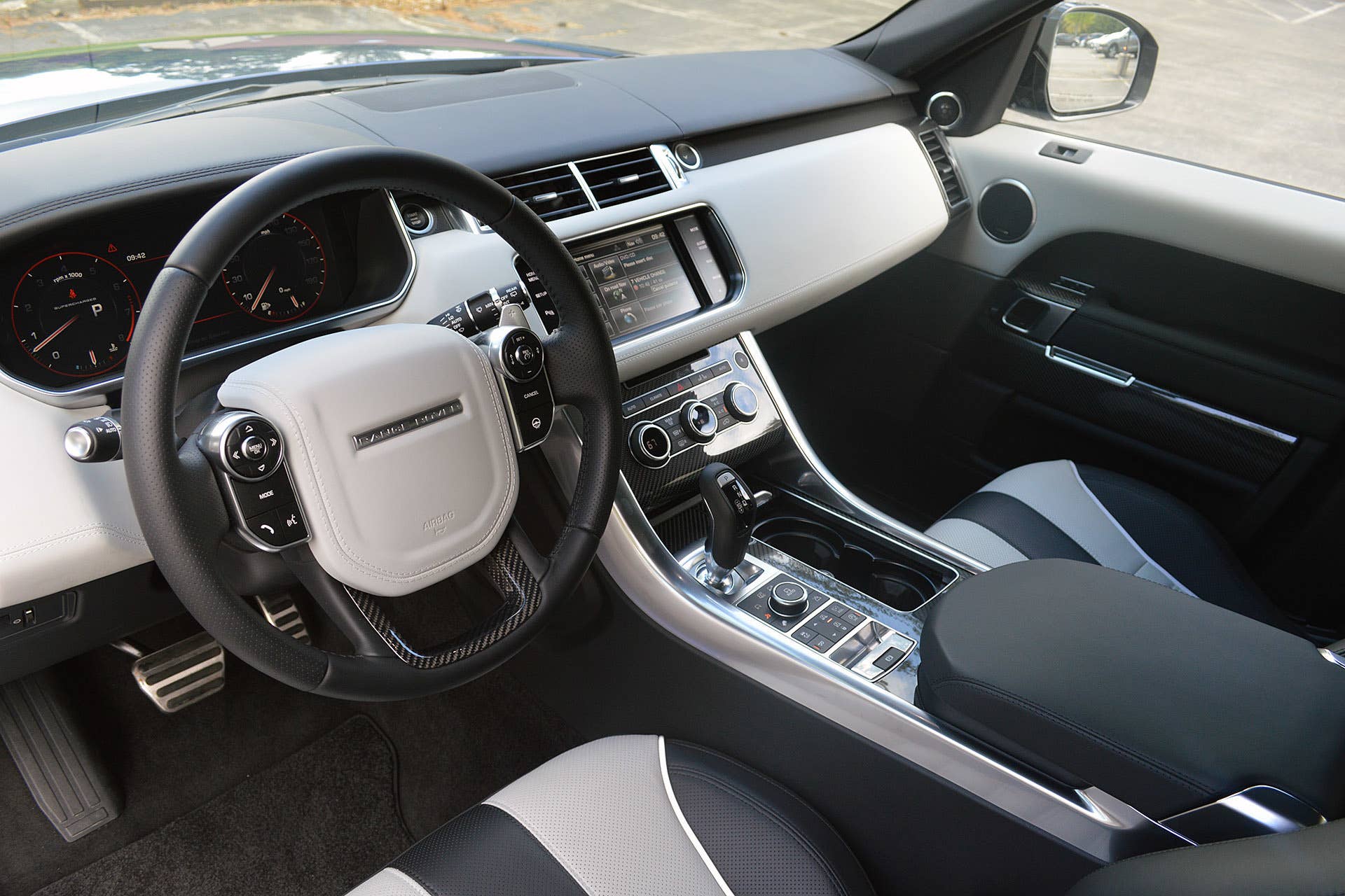 2015 Land Rover Range Rover Sport SVR interior