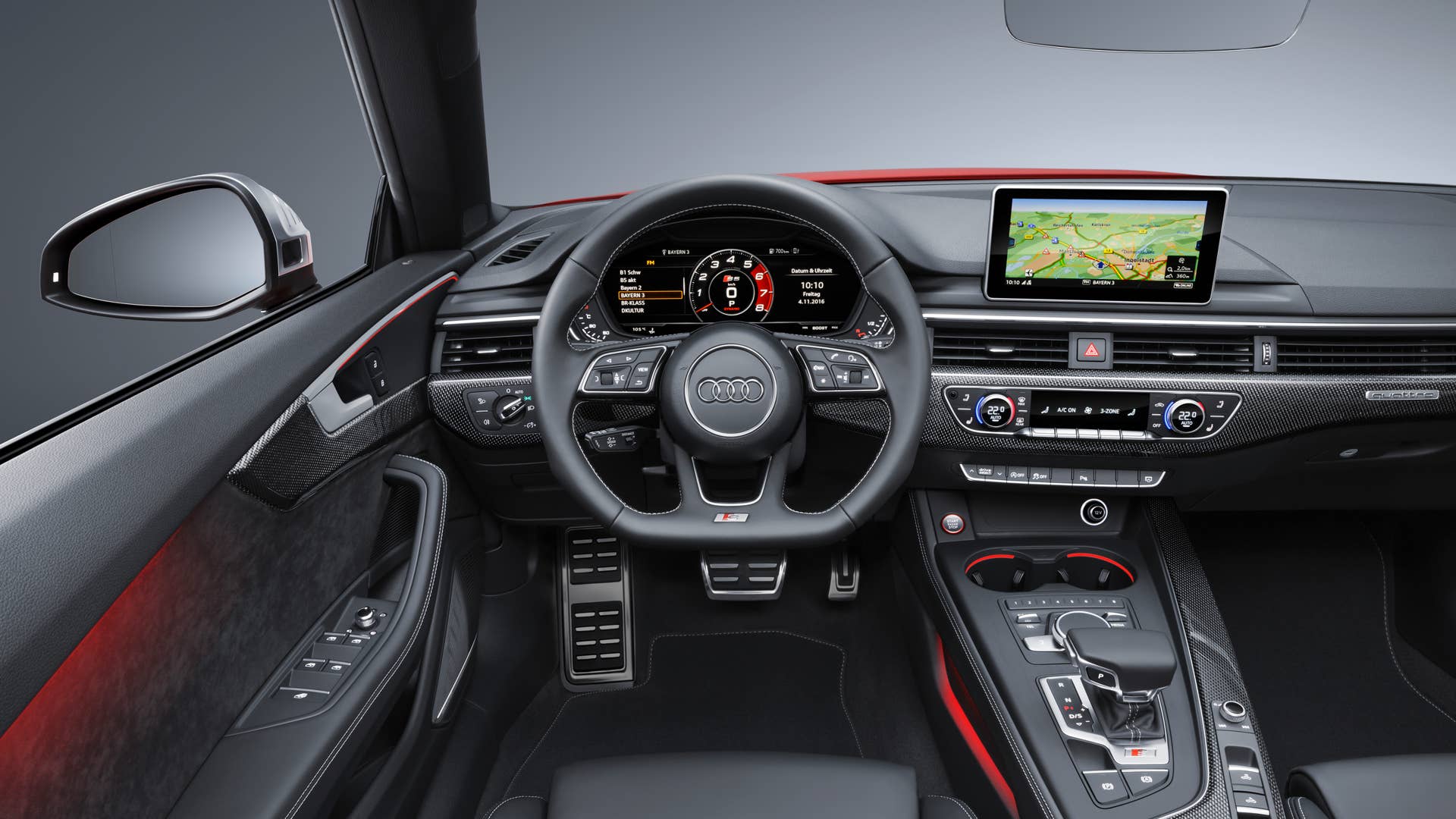 2018 Audi S5 Cabriolet Steering Wheel Interior