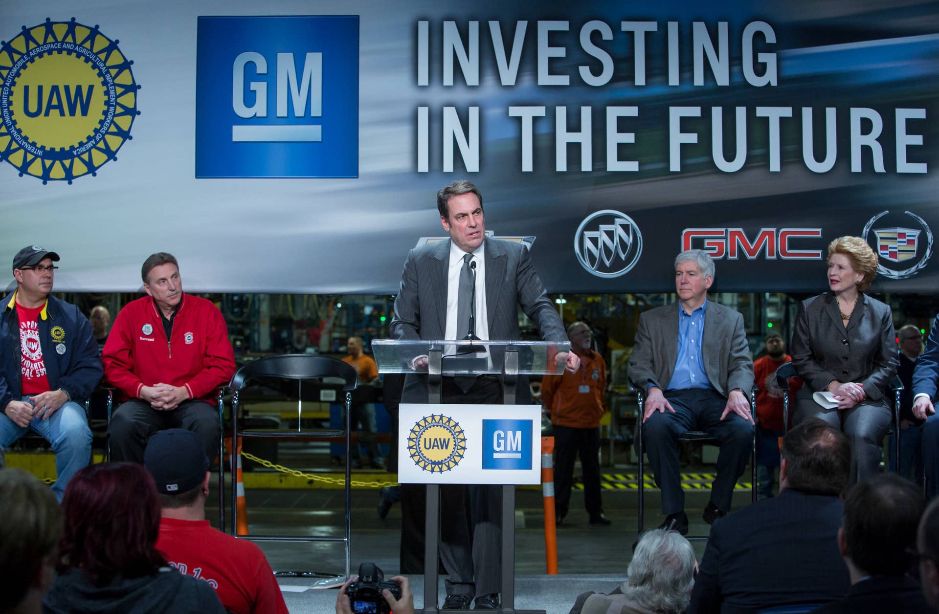 Investment announcement GM Flint Assembly