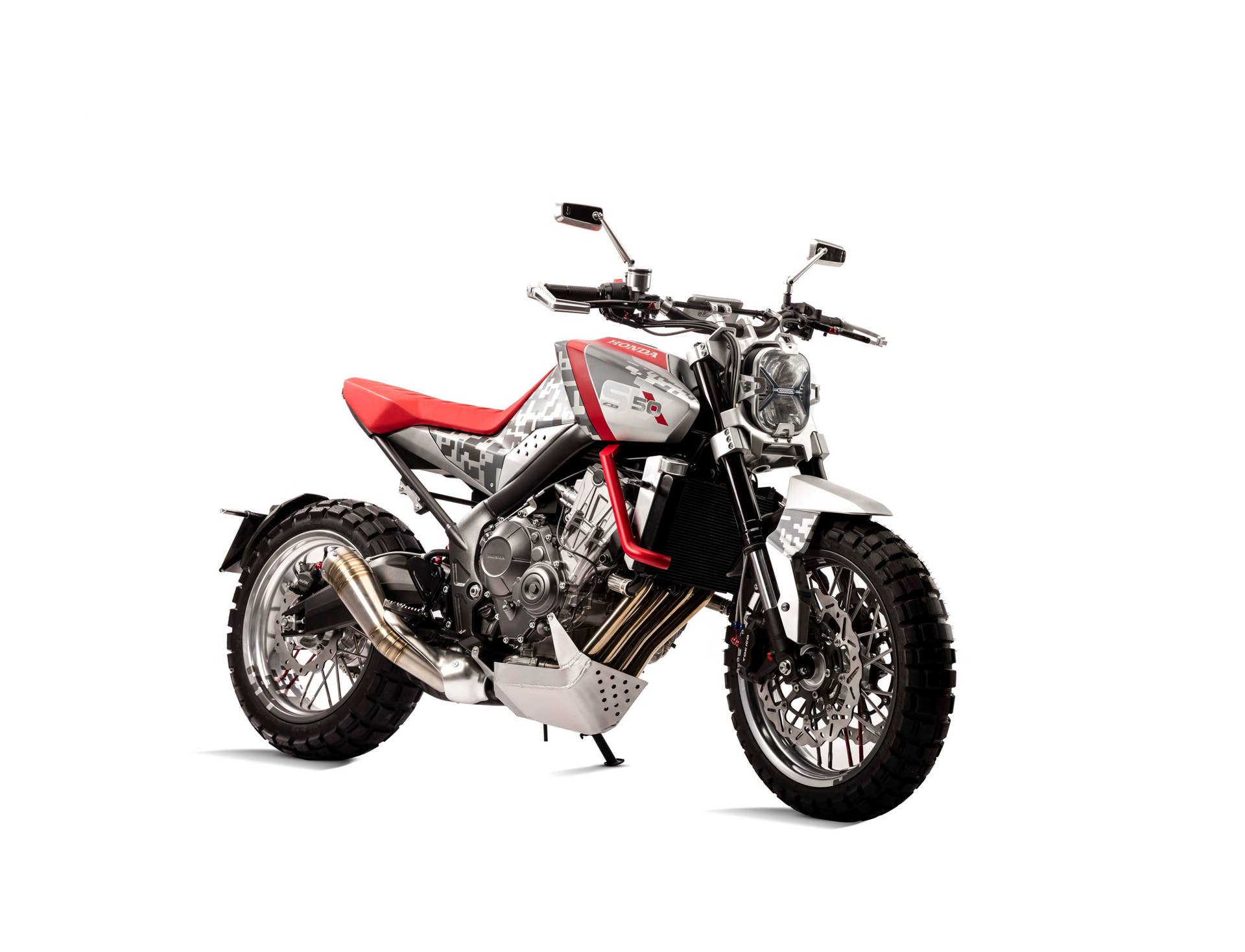 honda cbsix50 concept three quarters