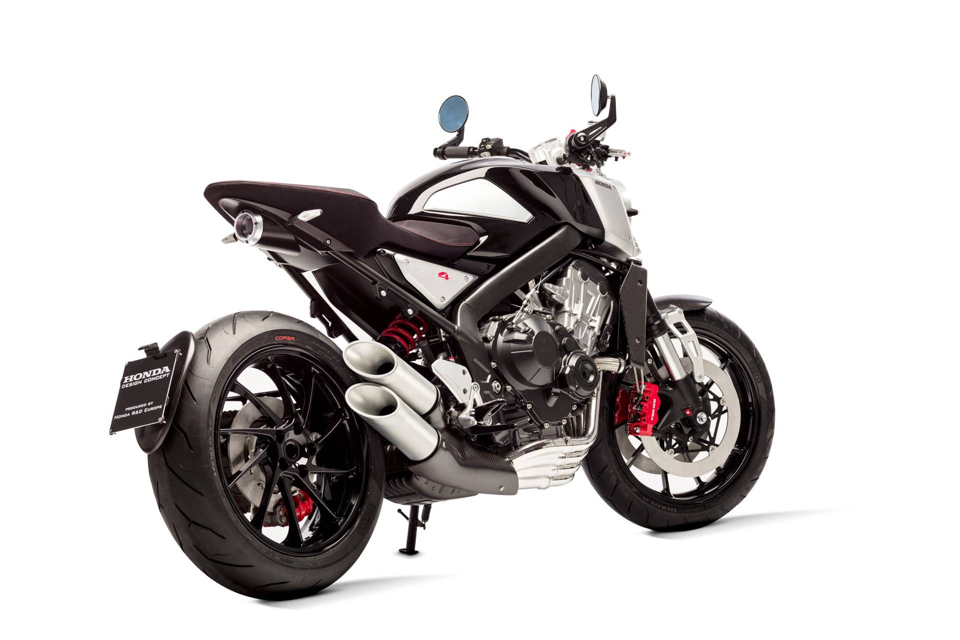 honda cb4 concept rear three quarters