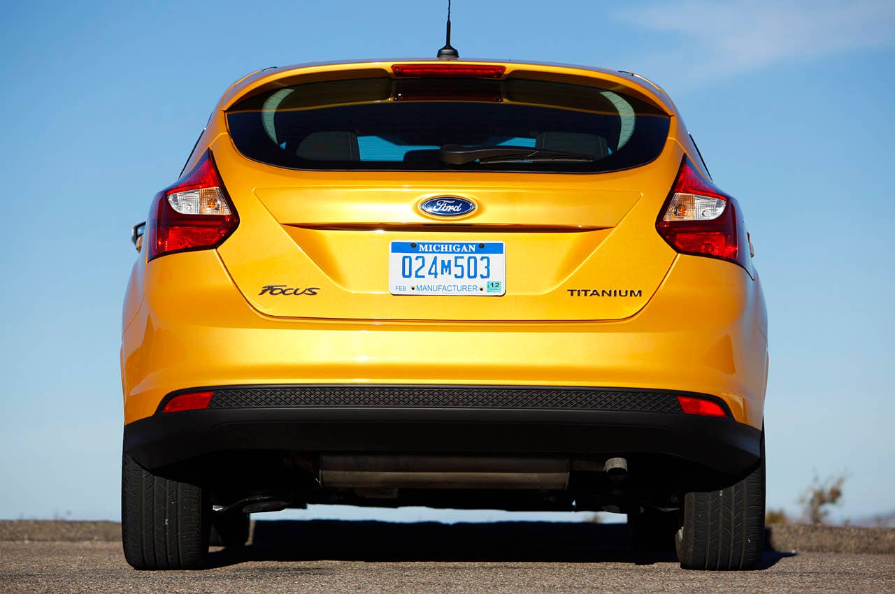 2012 Ford Focus rear view