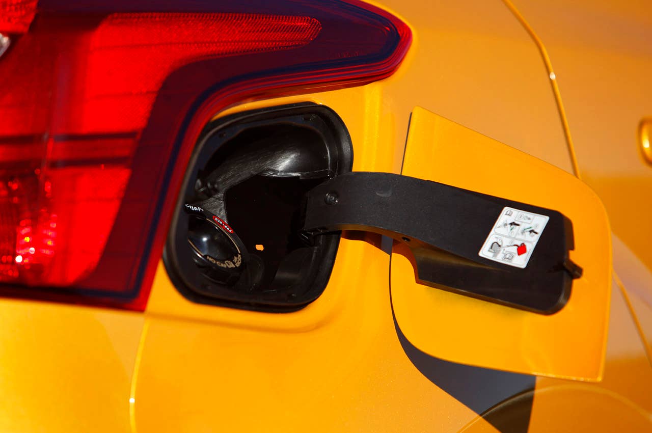 2012 Ford Focus fuel filler door