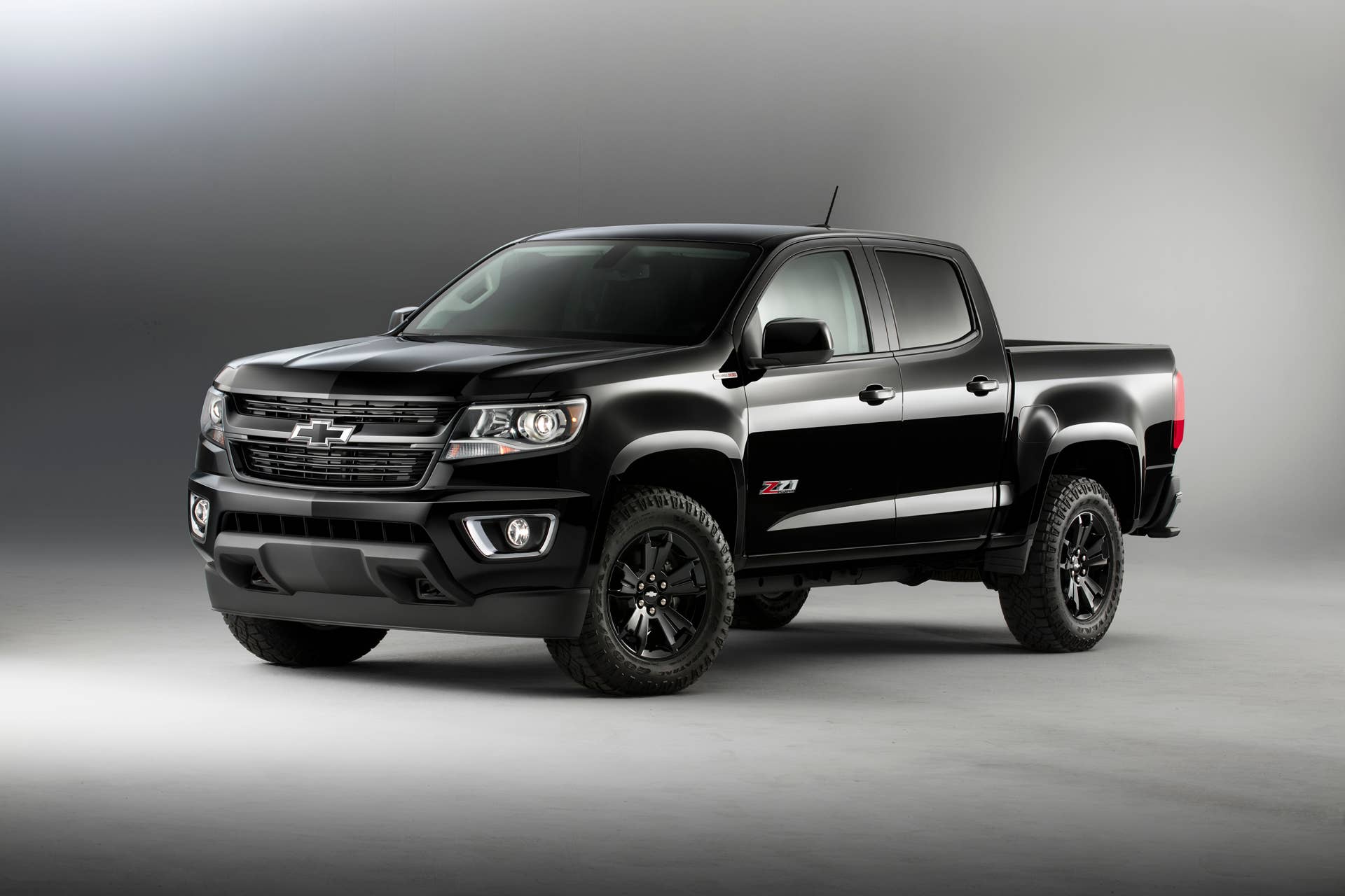 The new 2016 Colorado Z71 Midnight Special Edition combines off-road equipment with a monochromatic black appearance. It joins a growing portfolio of special-edition trucks whose popularity helped Chevrolet truck sales increase 27 percent last year â double the increase for the total truck market.