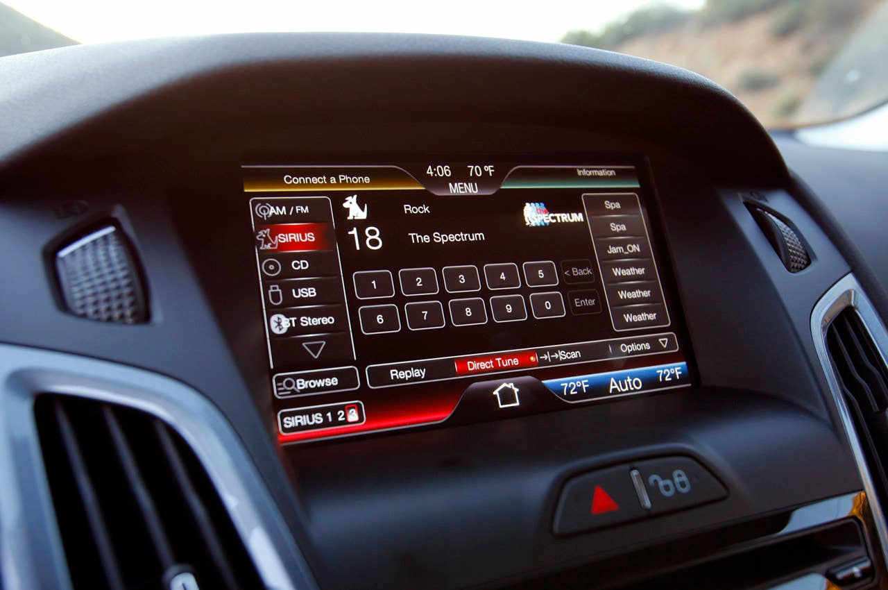 2012 Ford Focus multimedia system